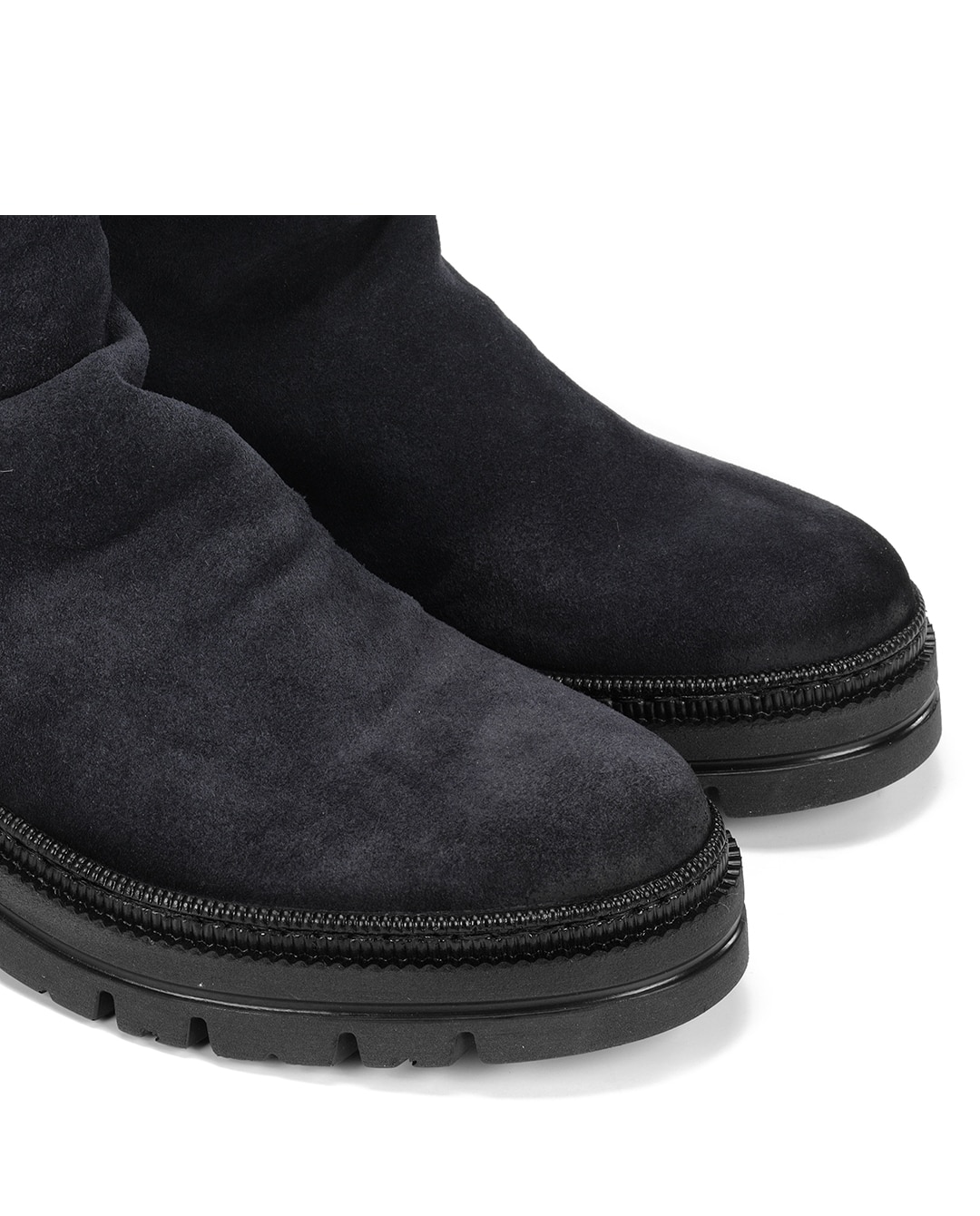 Botines de mujer fabricados en serraje - Fluchos - Azul Azul-6