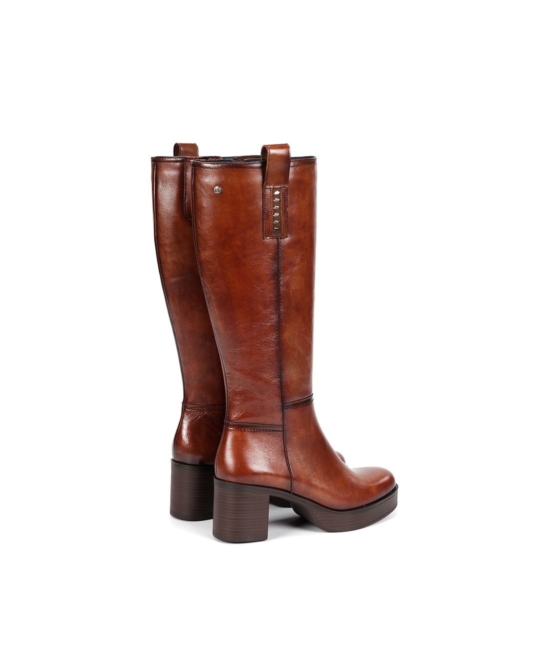 Botas de mujer fabricados en piel - Fluchos - Marrón Marrón-5
