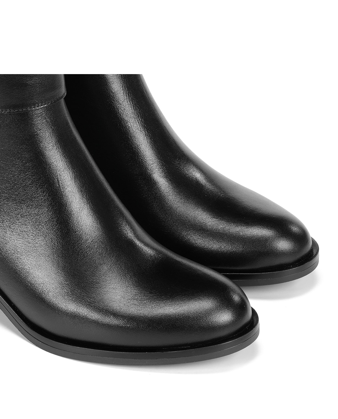 Botines de mujer fabricados en piel - Fluchos - Negro Negro-6