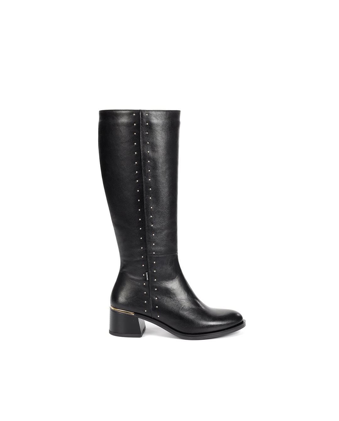 Botas de mujer fabricados en piel - Fluchos - Negro Negro-1