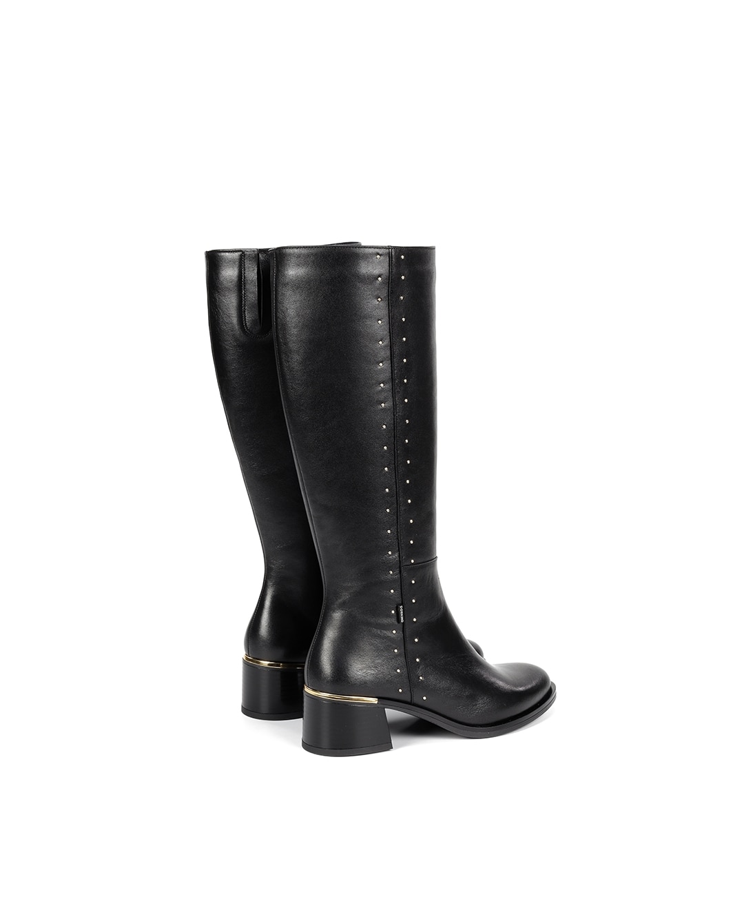Botas de mujer fabricados en piel - Fluchos - Negro Negro-4