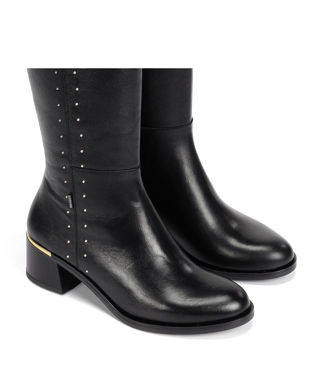 Botas de mujer fabricados en piel - Fluchos - Negro Negro-6