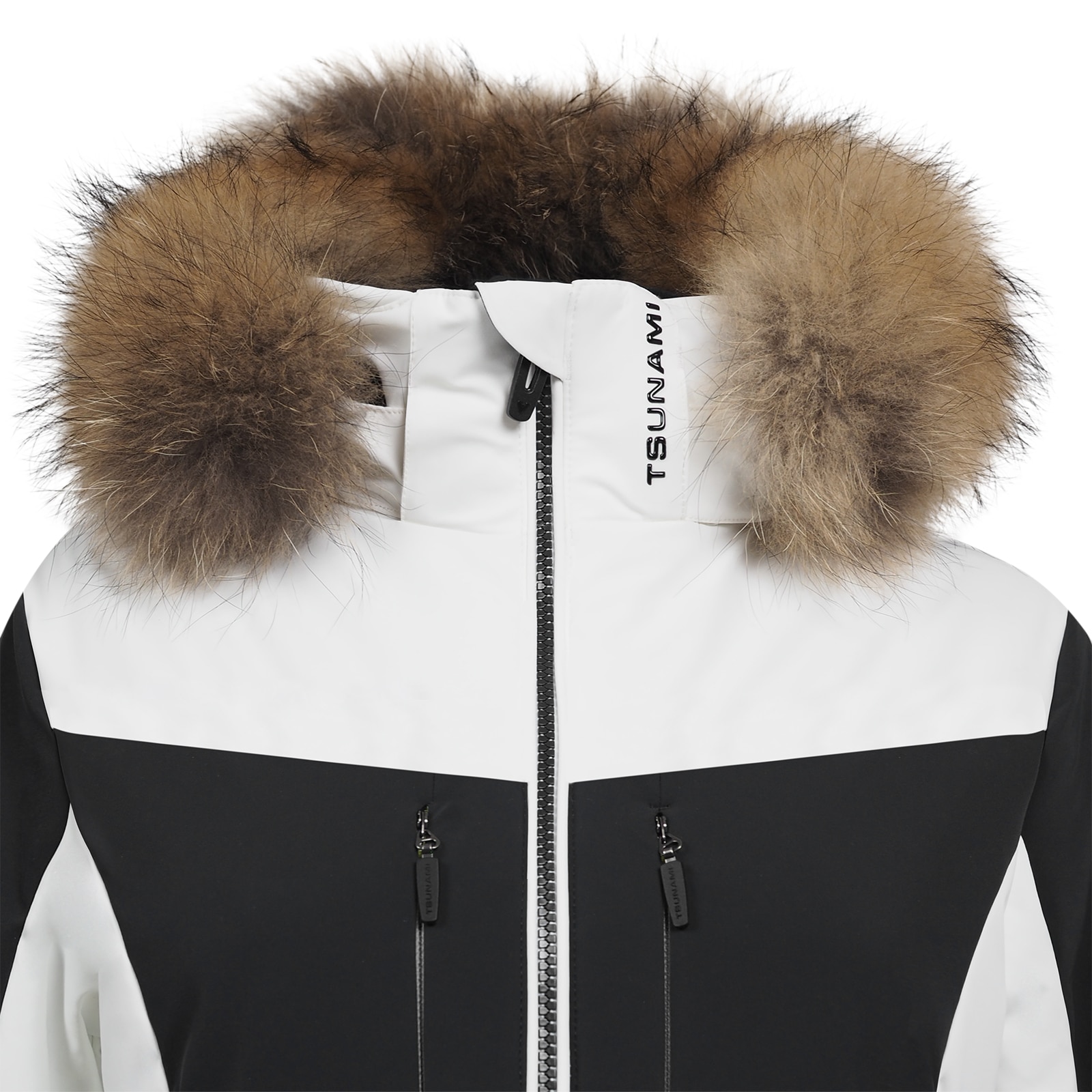 Chaqueta de nieve de mujer Olympic Tsunami - Verde oscuro Verde oscuro-4