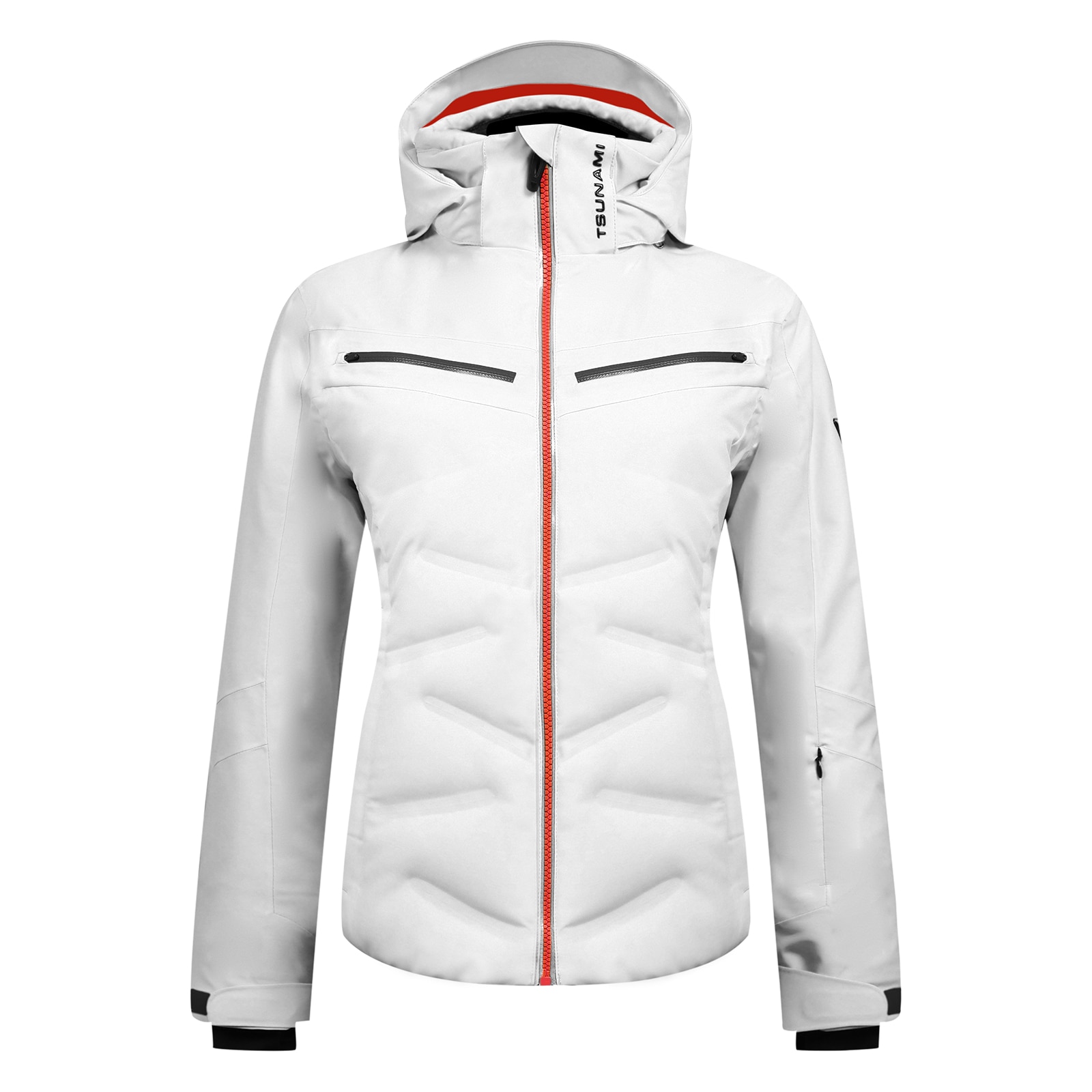 Chaqueta de nieve de mujer Vermont Tsunami - Blanco Blanco-1