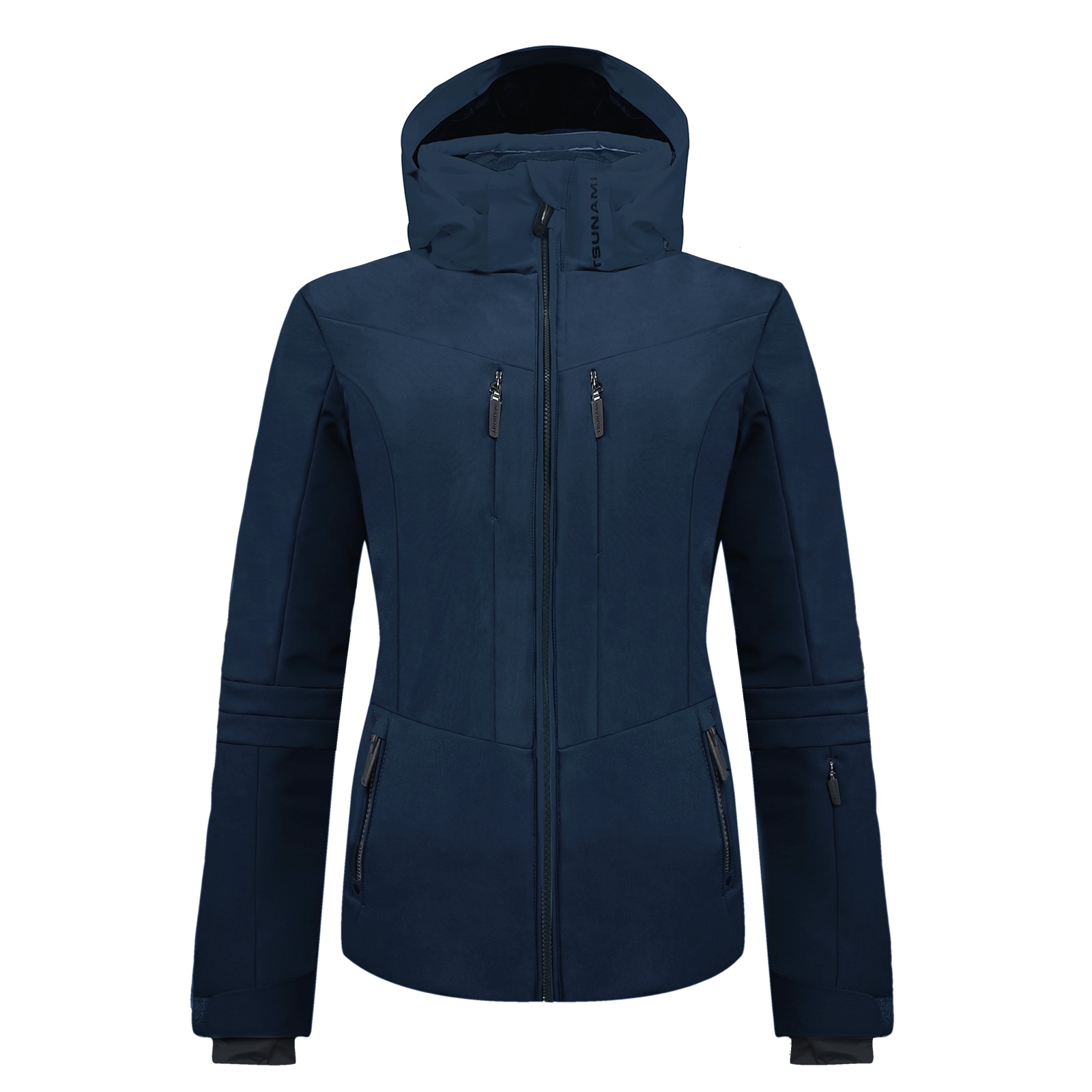 Tsunami Chaqueta de nieve de mujer Shadow Rojo / Negro