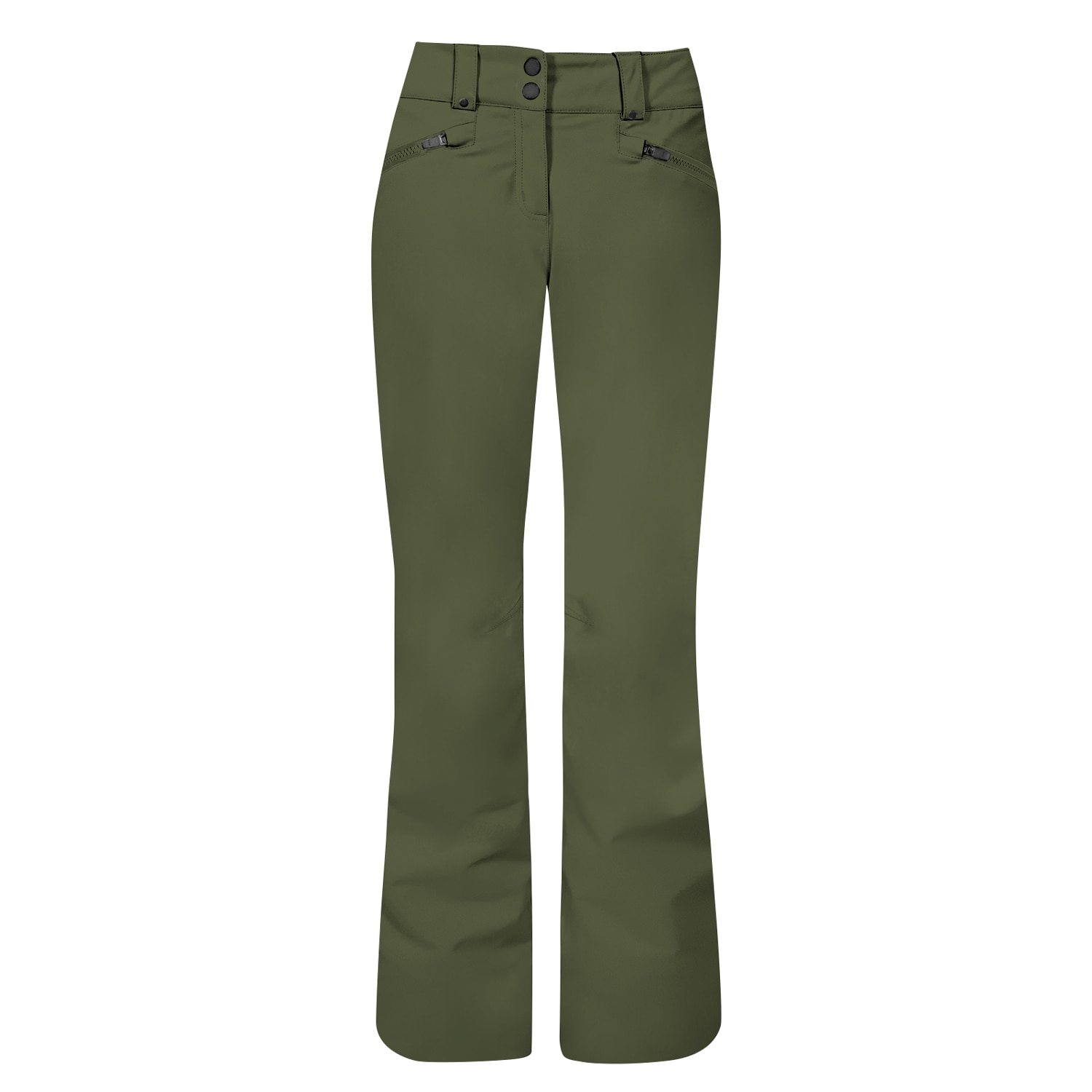 Pantalón de esquí de mujer Power Tsunami - Kaki Kaki-1