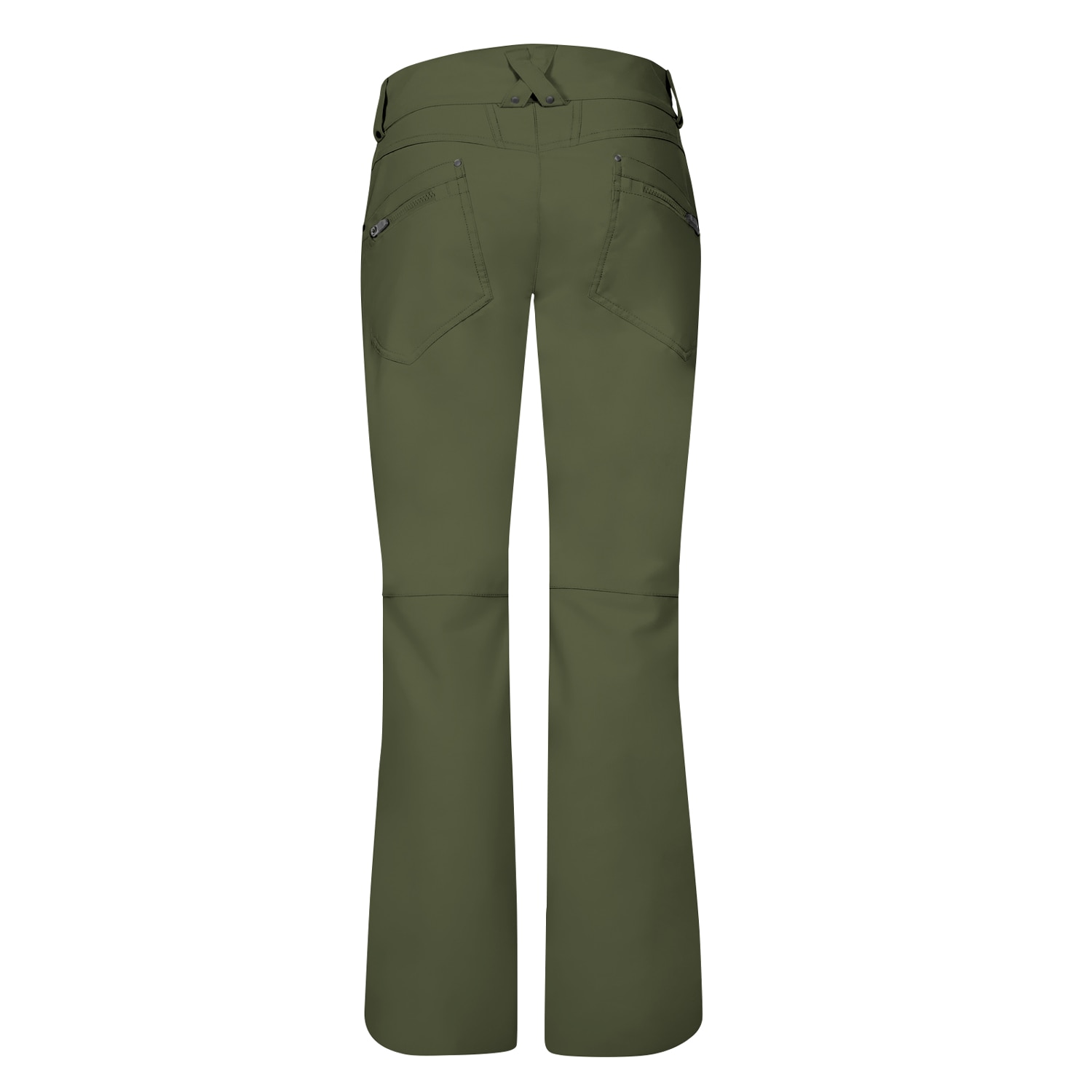 Pantalón de esquí de mujer Power Tsunami - Kaki Kaki-3