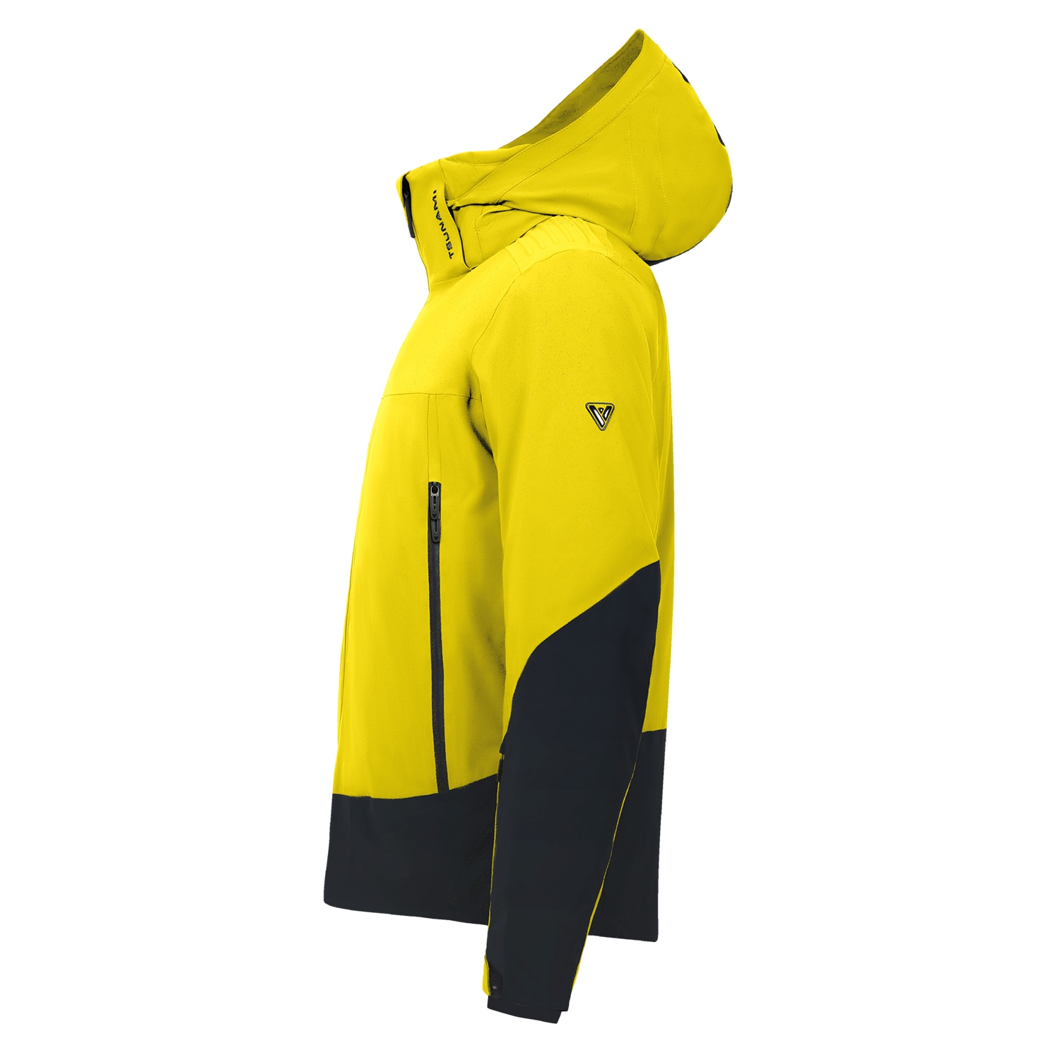 Imagen 2 de Chaqueta de esquí de hombre Slalom VI Tsunami - Amarillo / Negro Amarillo / Negro