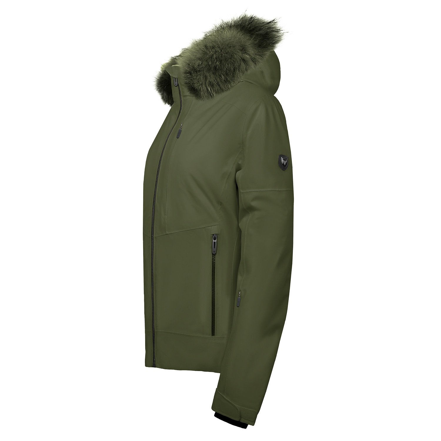 Chaqueta de esquí de mujer Grace Tsunami - Kaki Kaki-2