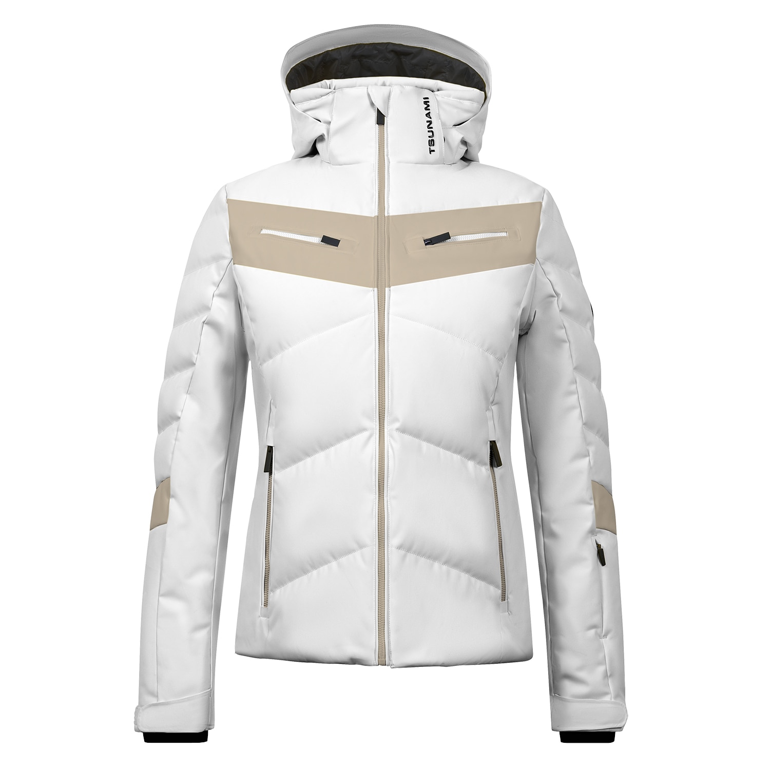 Tsunami Chaqueta de esquí de mujer Vermont Amarillo