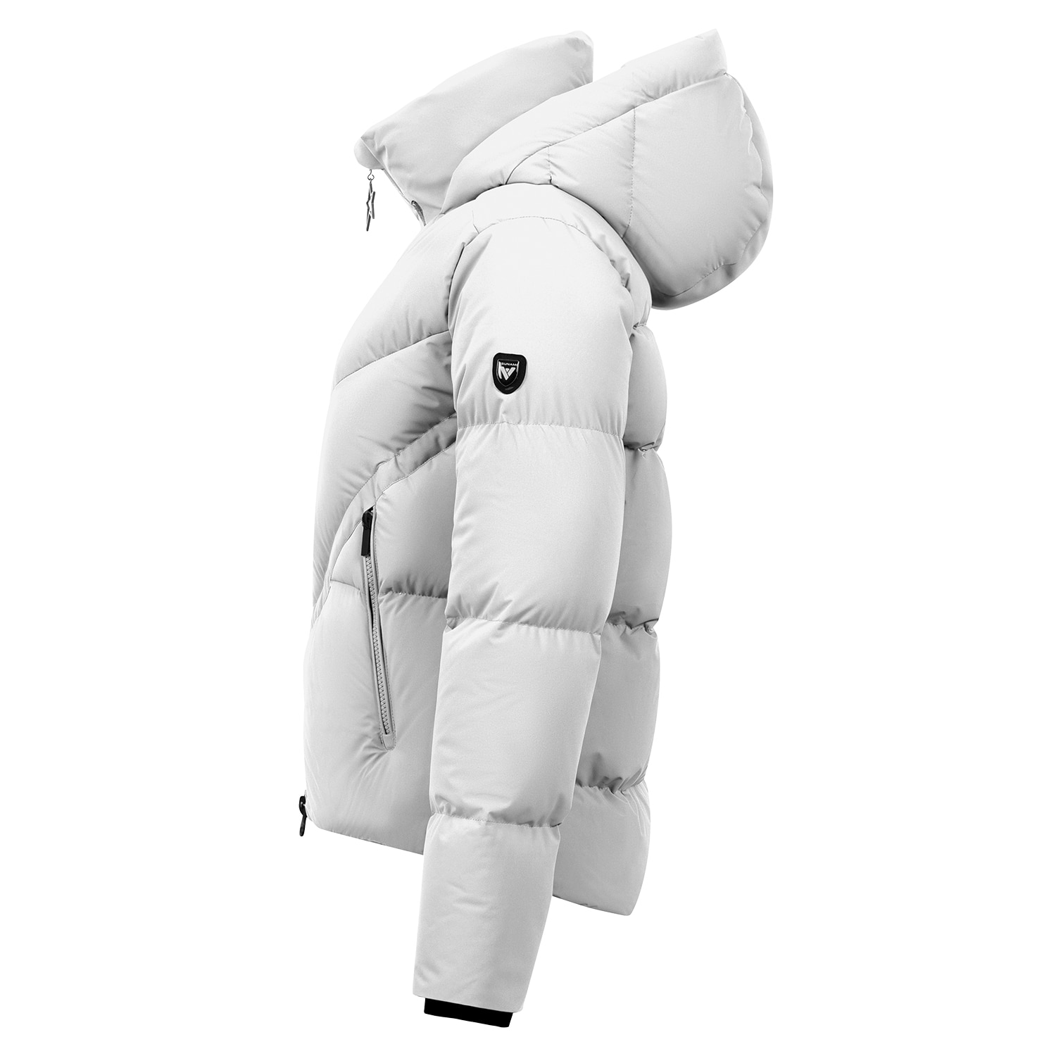 Imagen 2 de Chaqueta de esquí de mujer Rock Bomber Tsunami - Blanco Blanco
