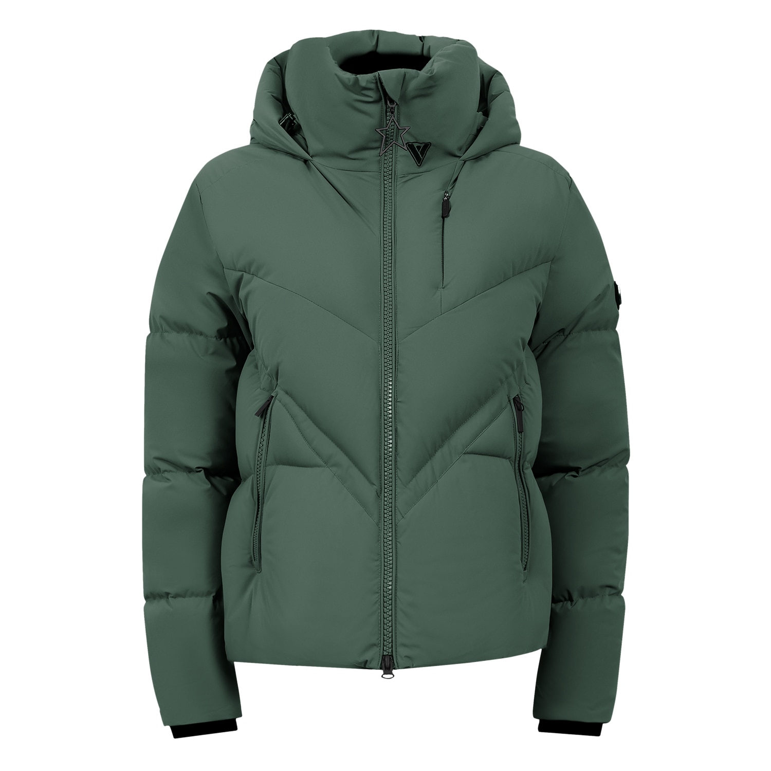 Imagen 1 de Chaqueta de esquí de mujer Rock Bomber Tsunami - Kaki Kaki