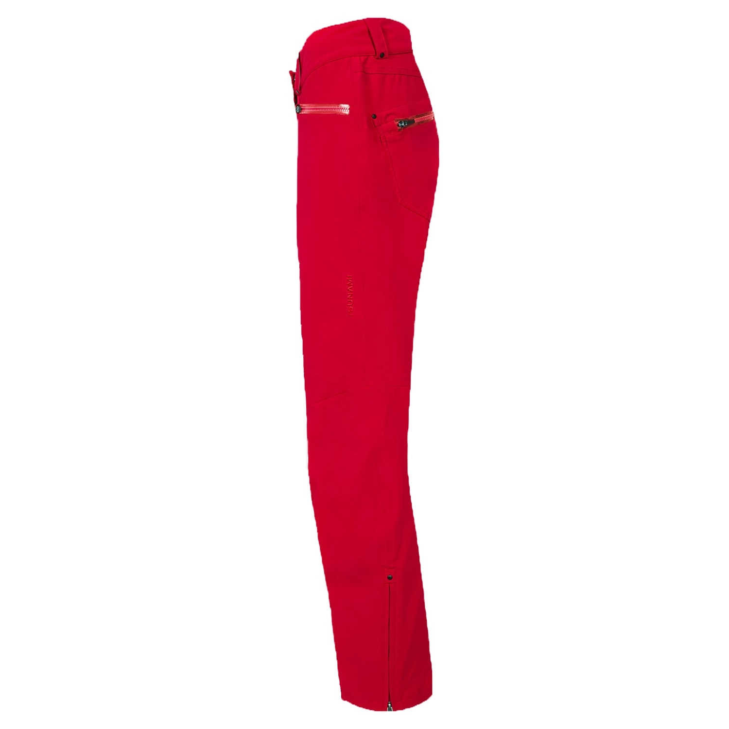 Pantalón de esquí de mujer Power Tsunami - Rojo Rojo-2