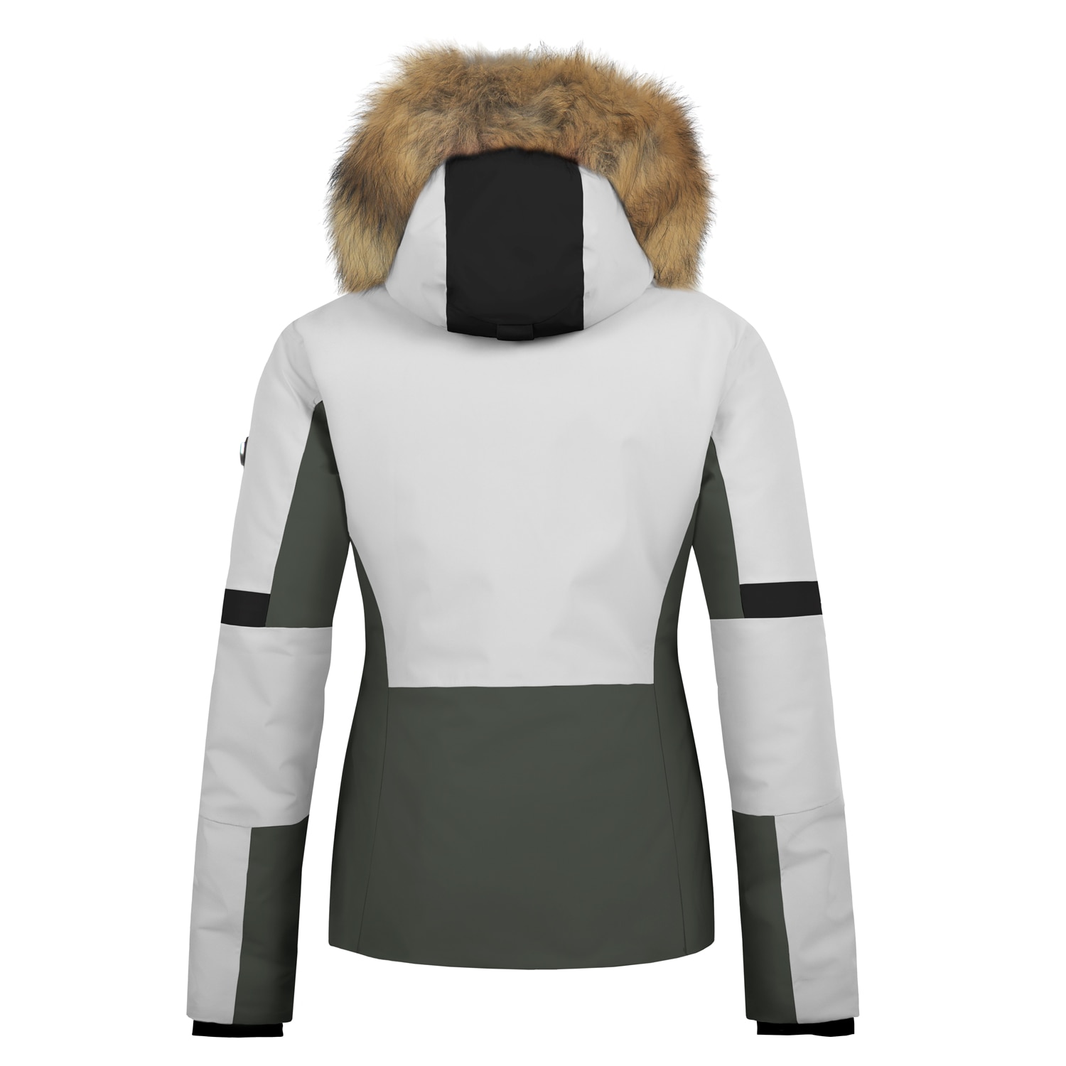 Chaqueta esquí mujer Olympic Tsunami - Kaki Kaki-3