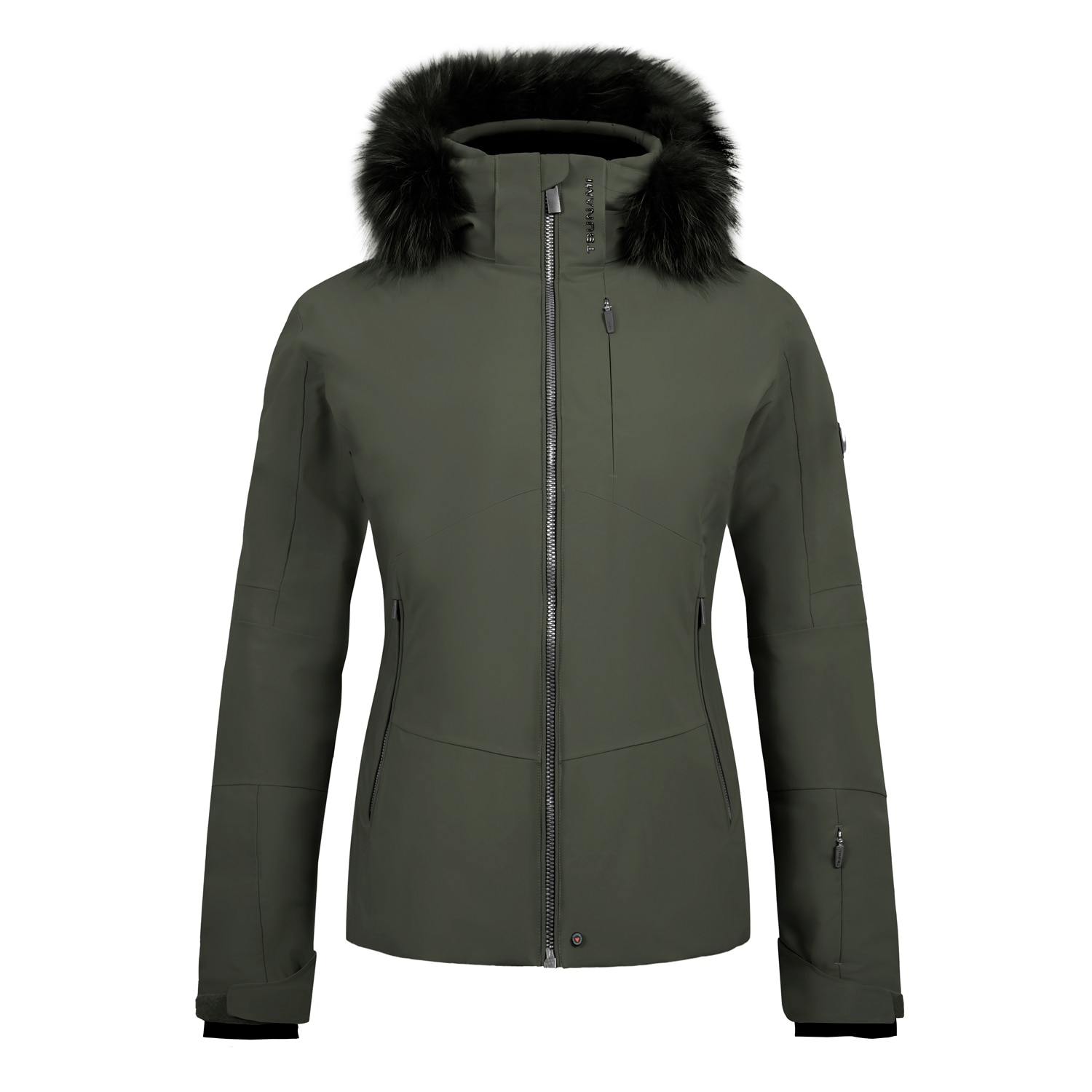 Chaqueta esquí mujer Grace Tsunami - Kaki Kaki-1
