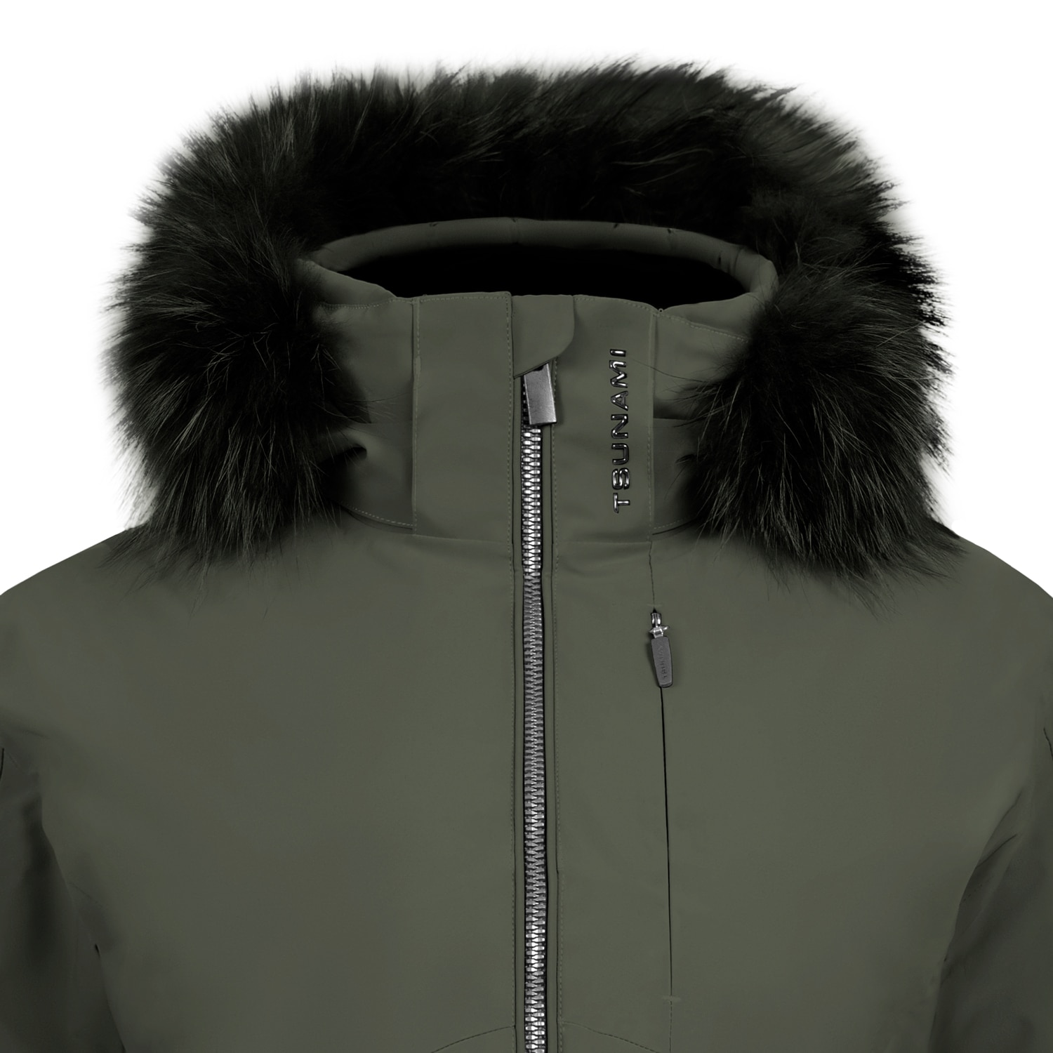 Chaqueta esquí mujer Grace Tsunami - Kaki Kaki-4