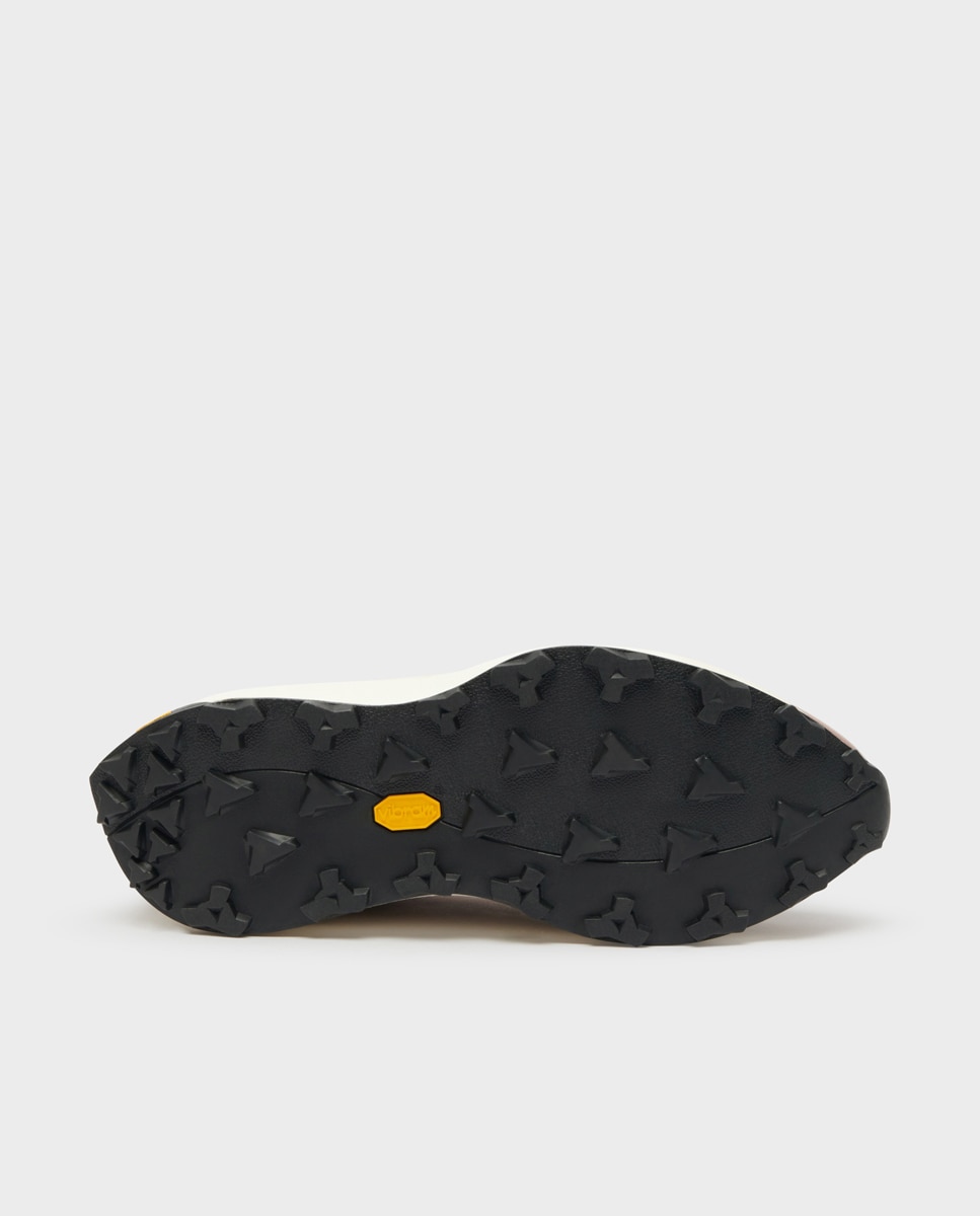 Zapatillas de hombre de piel con cordones Marrón Glent Marrón-6