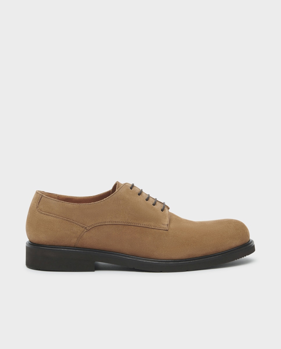 Imagen 0 de Bluchers de hombre de piel Marrón