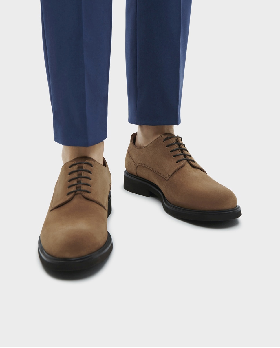 Bluchers de hombre de piel - Glent - Marrón Marrón-2