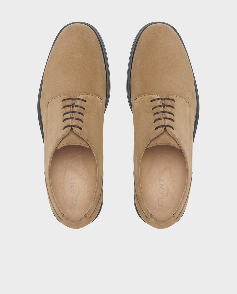 Bluchers de hombre de piel - Glent - Marrón Marrón-4
