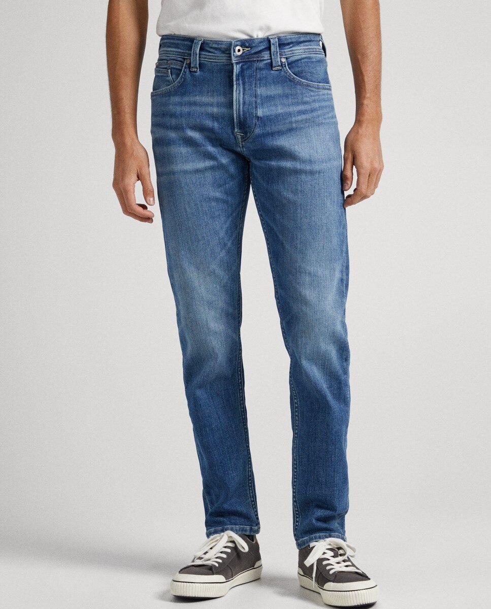 Vaquero de hombre Hatch slim en color azul claro Pepe Jeans El