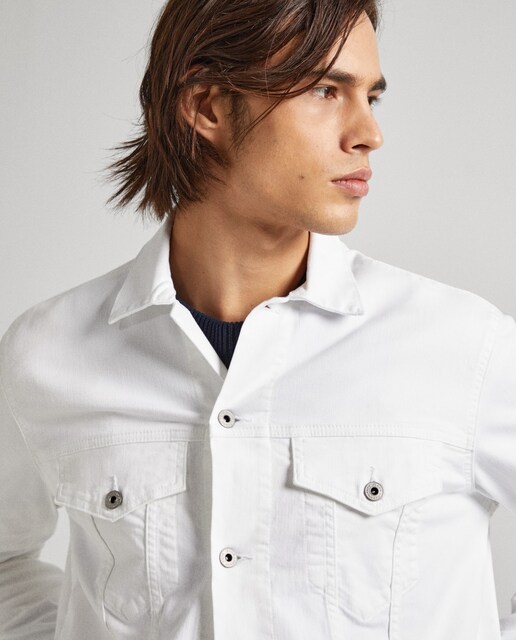 cazadora cuero pepe jeans hombre