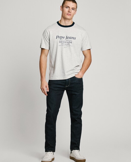 Imagen 0 de Vaquero de hombre Hatch fit slim con lavado rinse