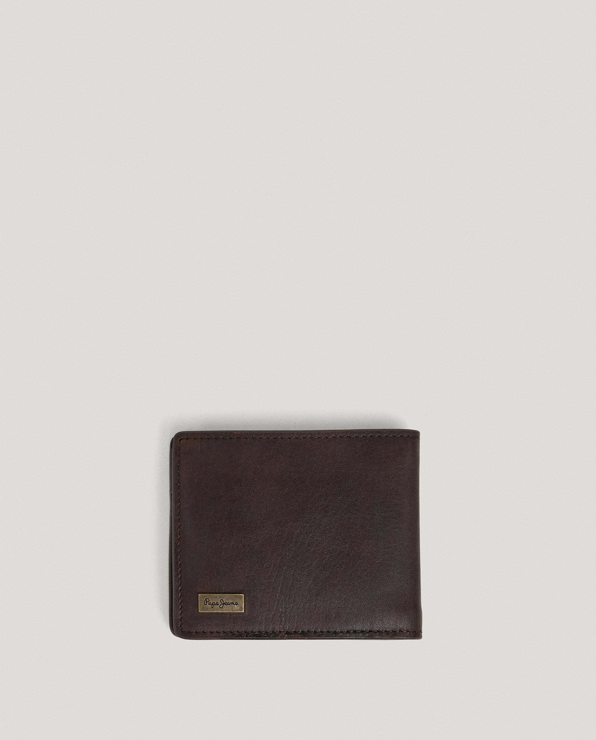 Cartera de hombre plegable 100% piel - Pepe Jeans - Marrón Marrón-3