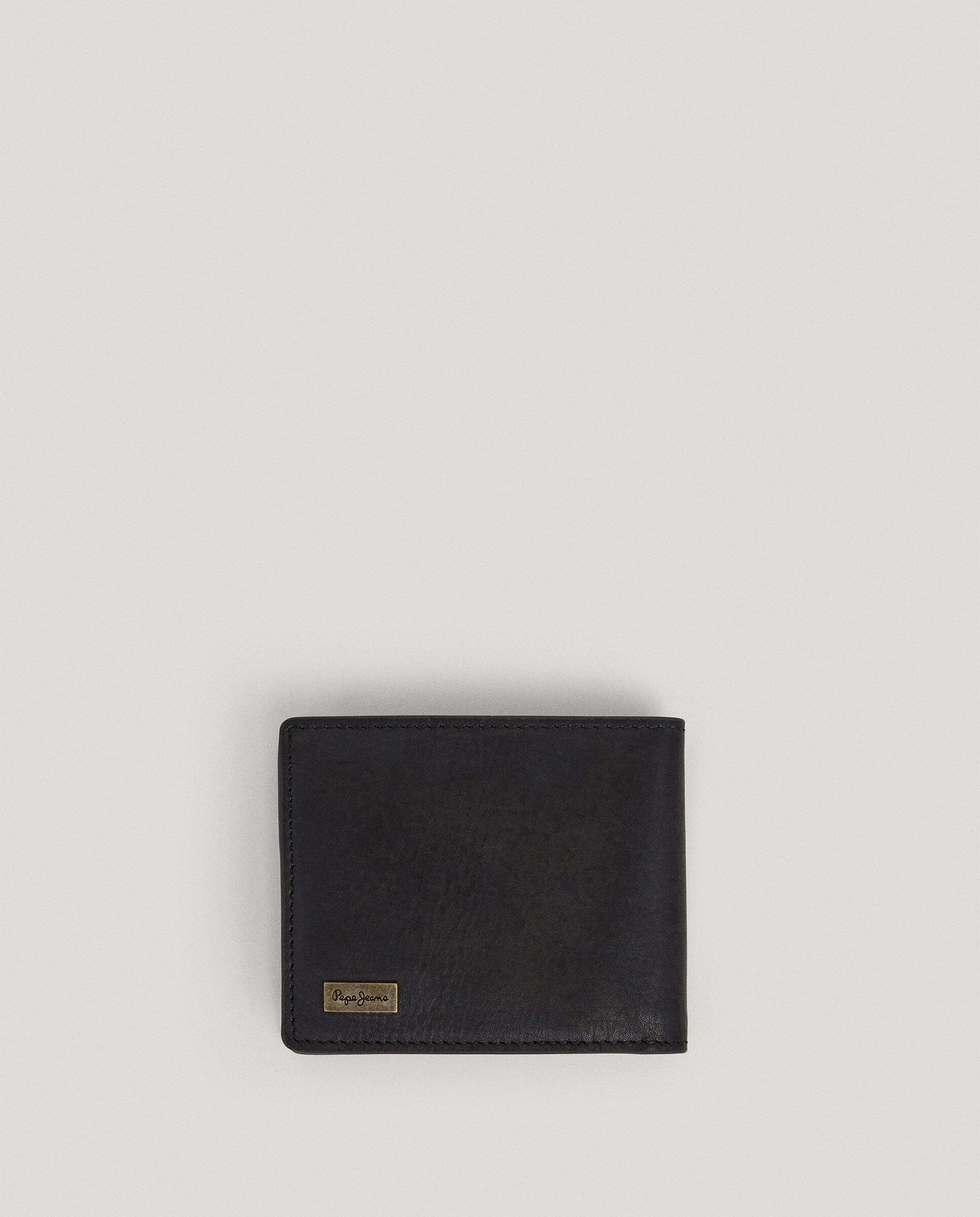 Cartera de hombre plegable 100% piel - Pepe Jeans - Negro Negro-3