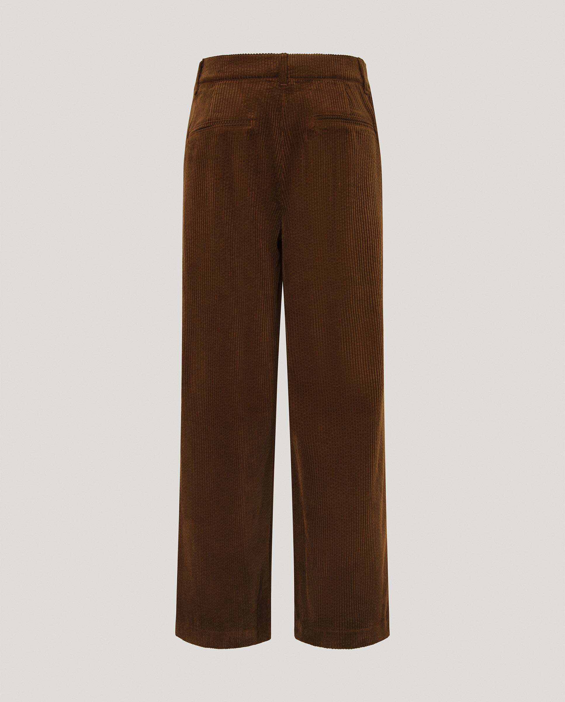 Pantalón de mujer de pana fit recto - Pepe Jeans - Marrón Marrón-8
