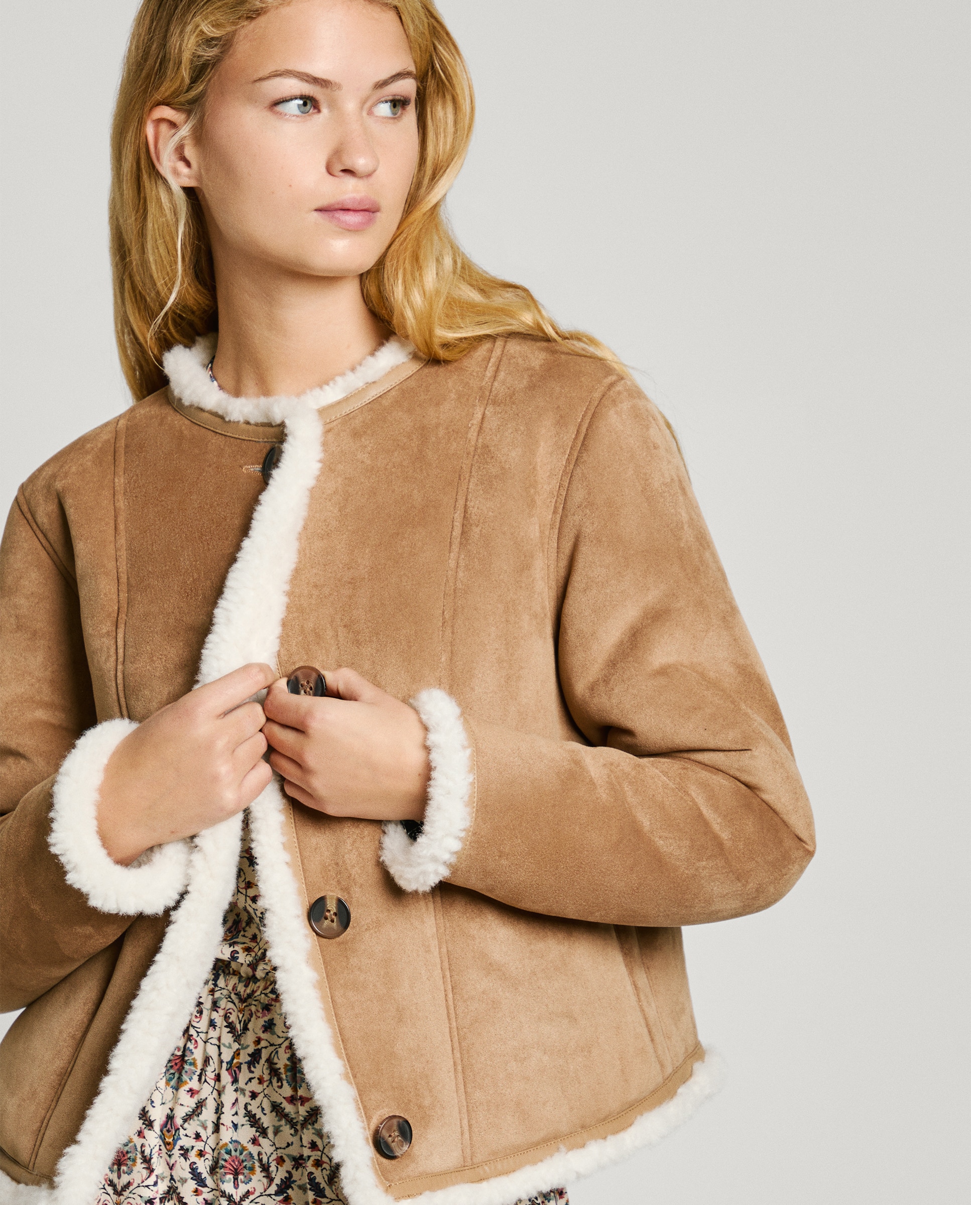 Chaqueta fashion reversible mujer el corte ingles