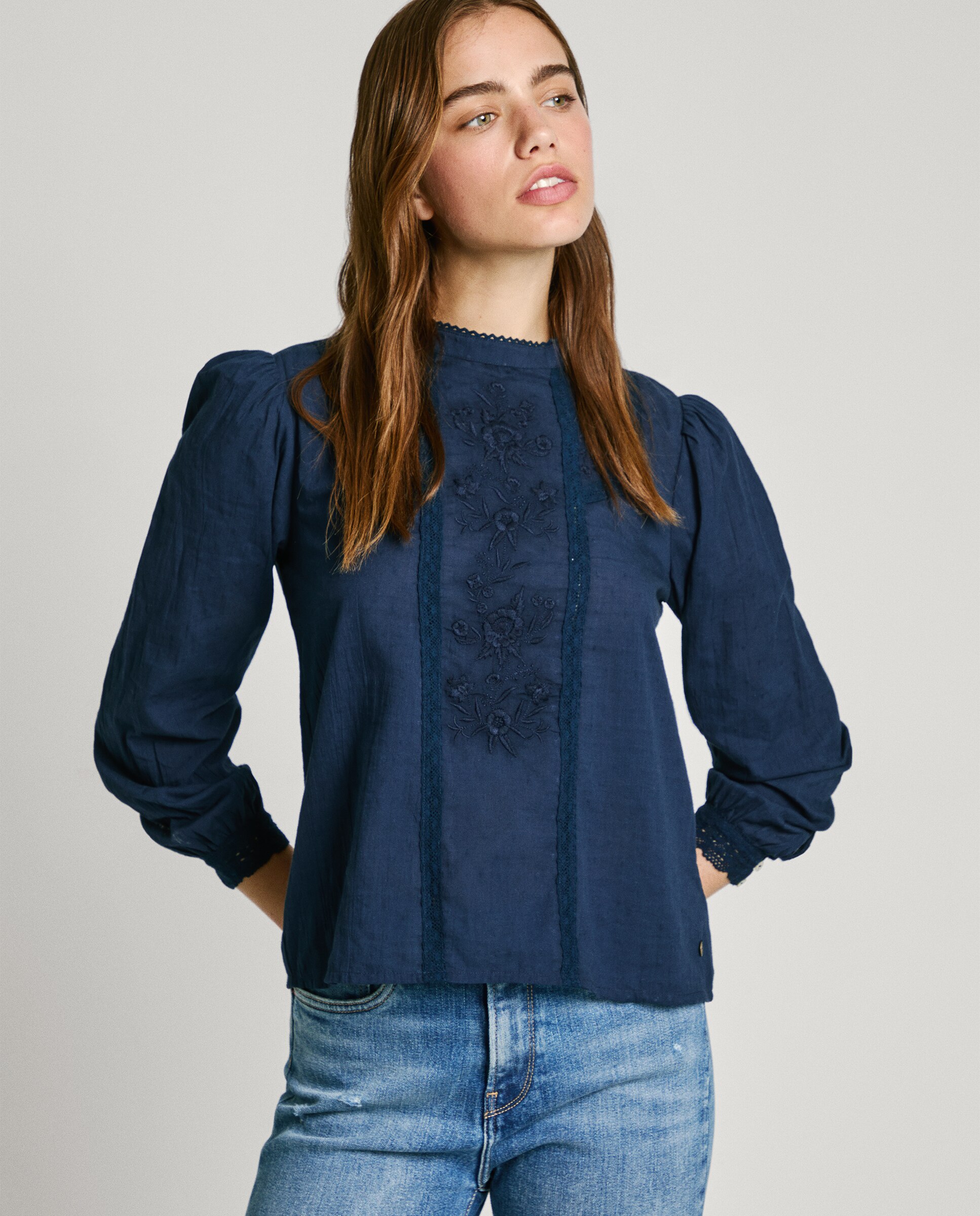 Camisas Blusas y Tops Azules Moda mujer El Corte Ingles