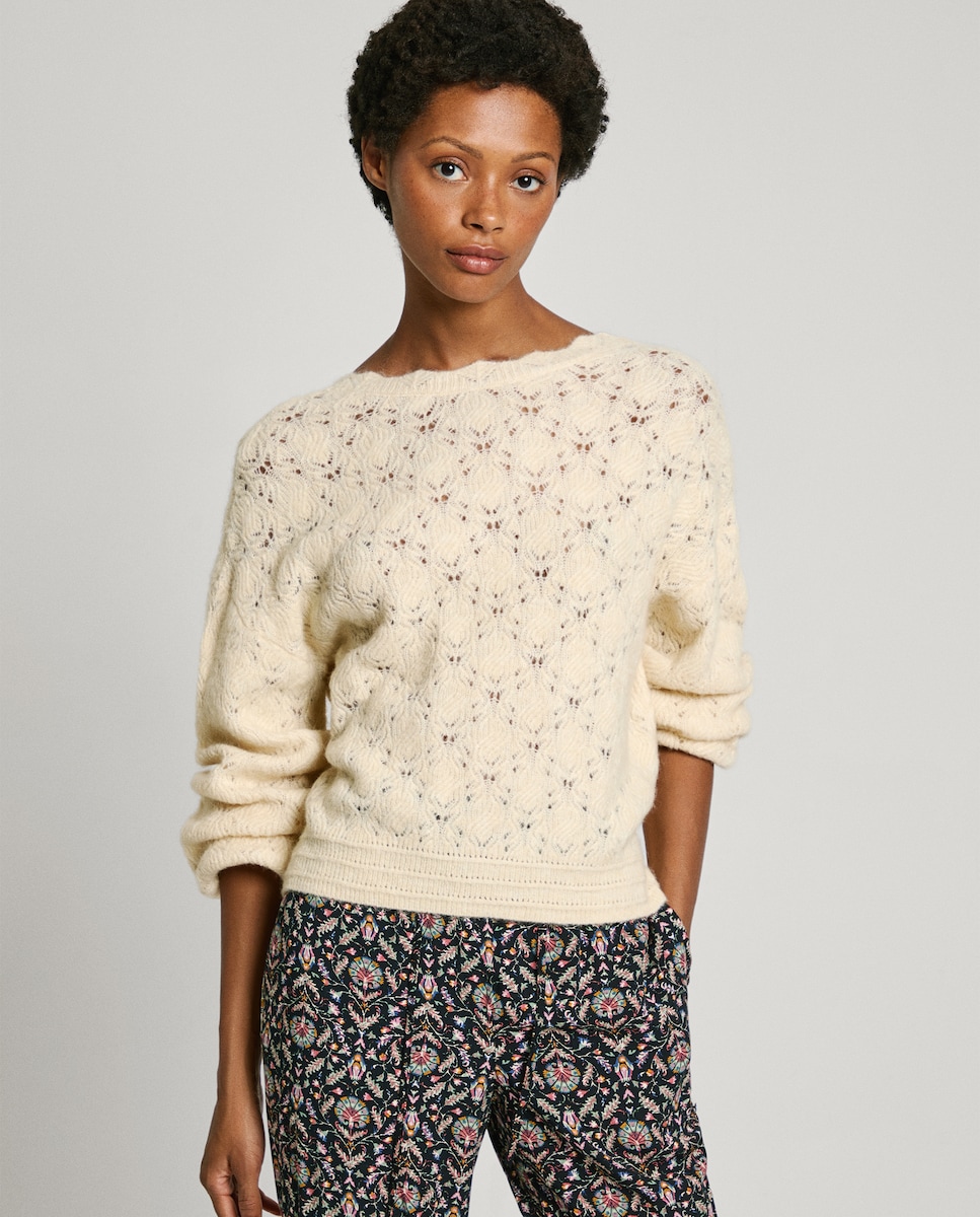 Corte Inglés Sueter De Cuello Alto Mujer Moda Jersey Cuello Alto