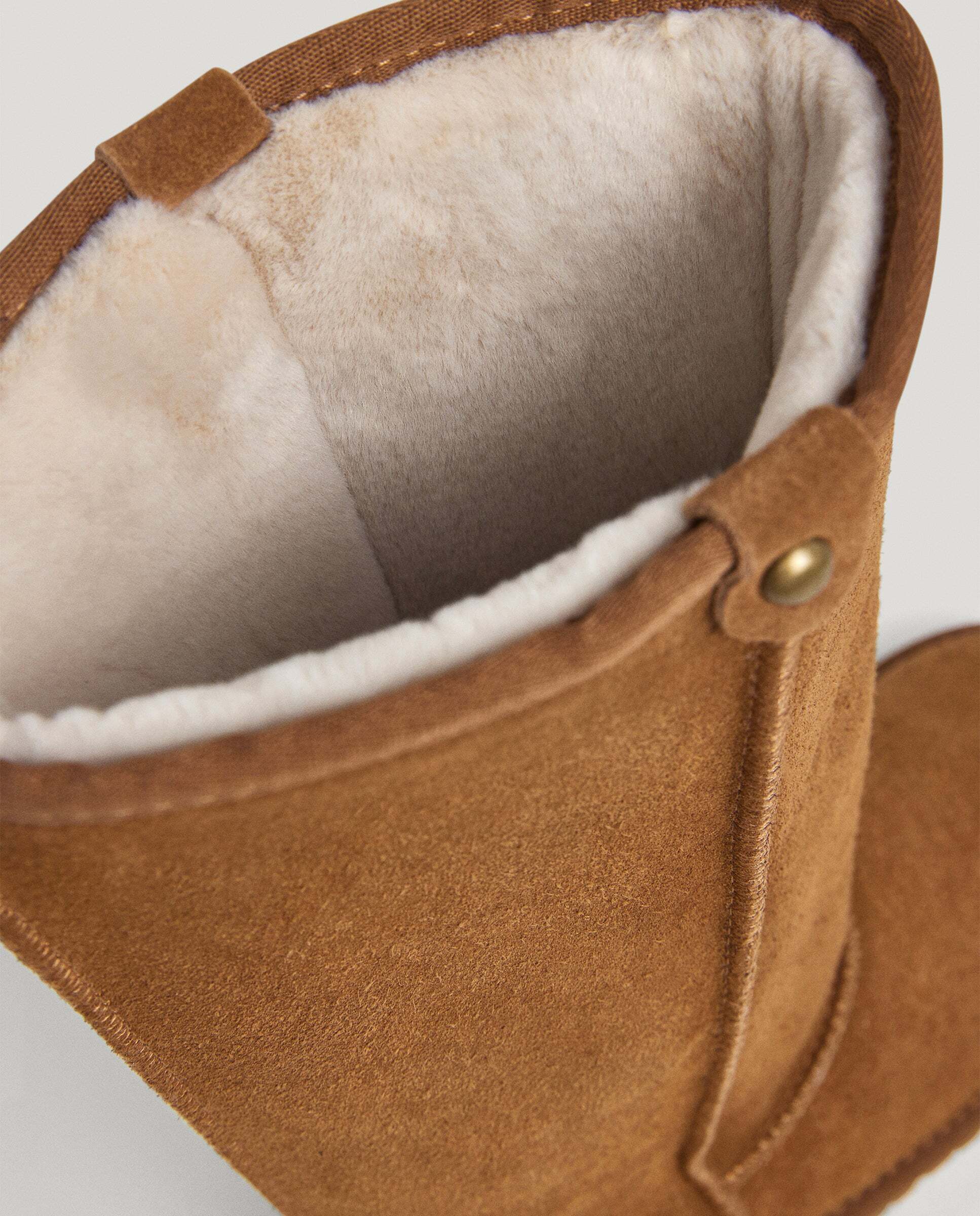 Bota con pelo de mujer de ante - Pepe Jeans - Marrón Marrón-2