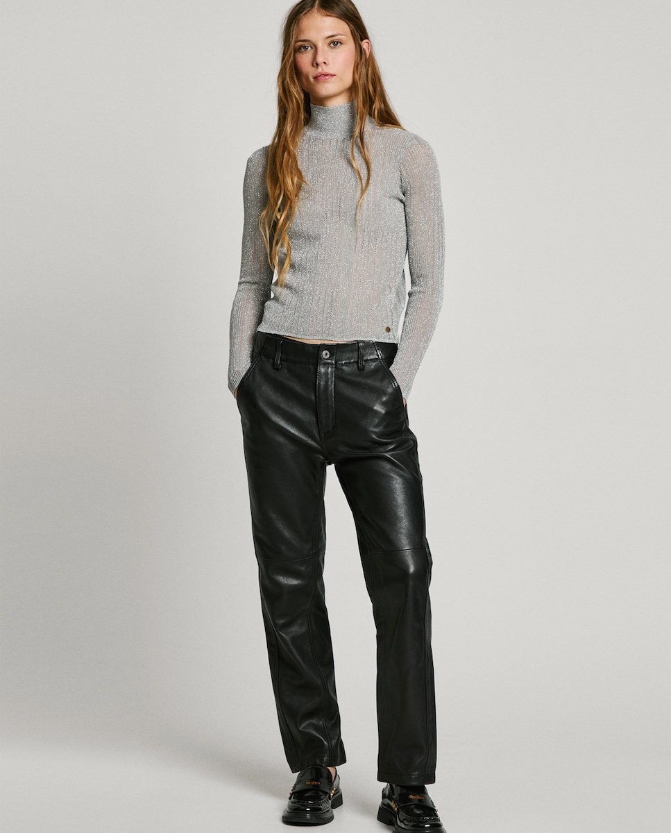 Pantalon Pitillo Pantalon Polipiel El Corte Ingles Pantalones