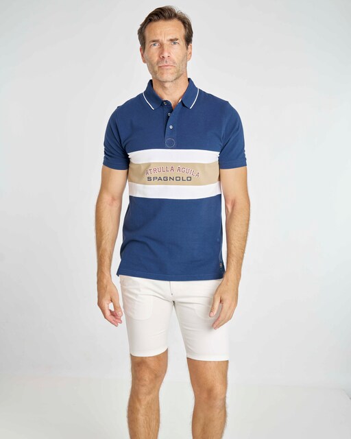 Imagen 0 de Polo de hombre multicolor Colección Patrulla Águila manga corta
