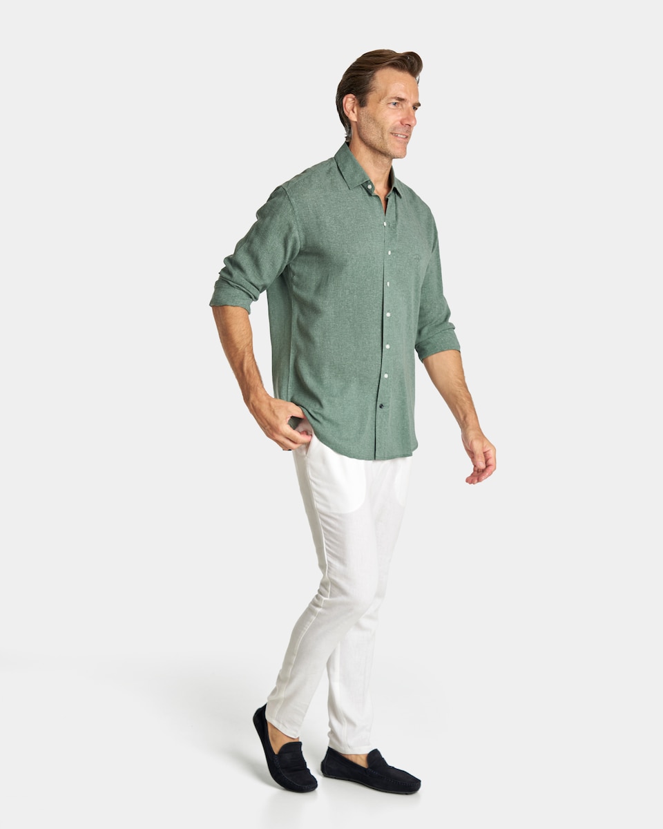 Fertilizers Camisas De Lino El Corte InglÃ©s Slim Fit Camisa