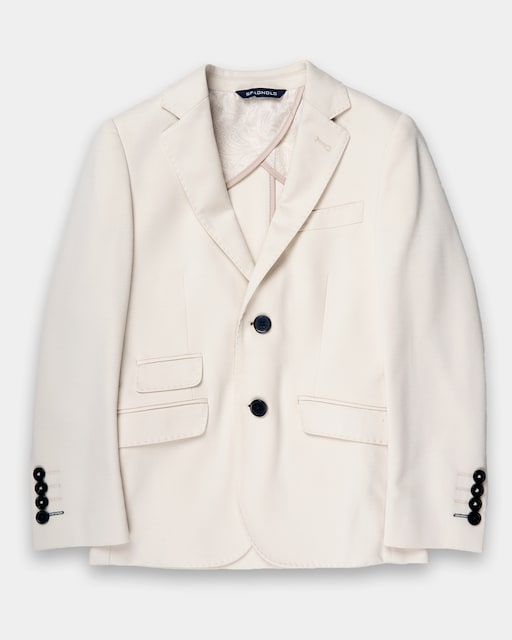 Imagen 0 de Americana de traje de niño regular fit con bolsillos solapa