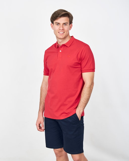 Imagen 0 de Polo de hombre punto manga corta