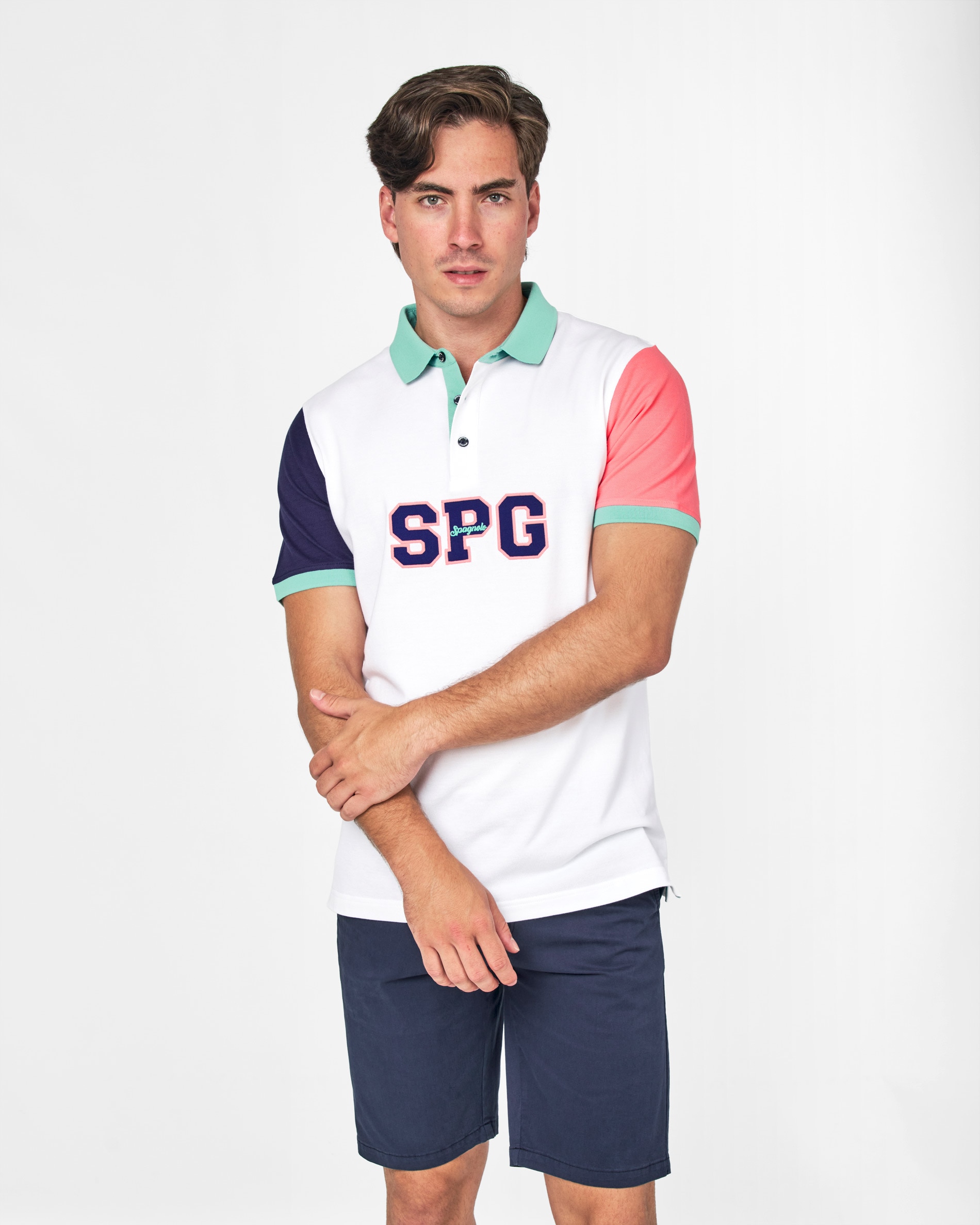 Polo piqué - Spagnolo - Blanco Blanco-1