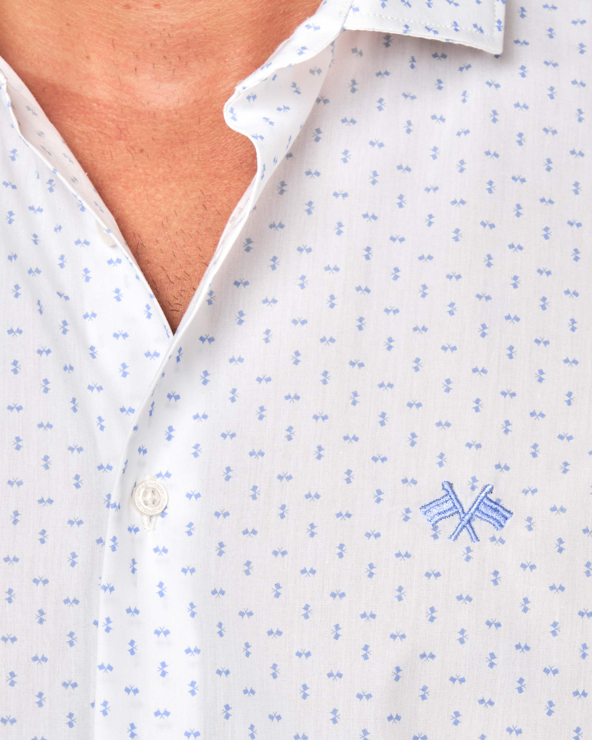 Camisa estampado - Spagnolo - Azul / Blanco Azul / Blanco-2