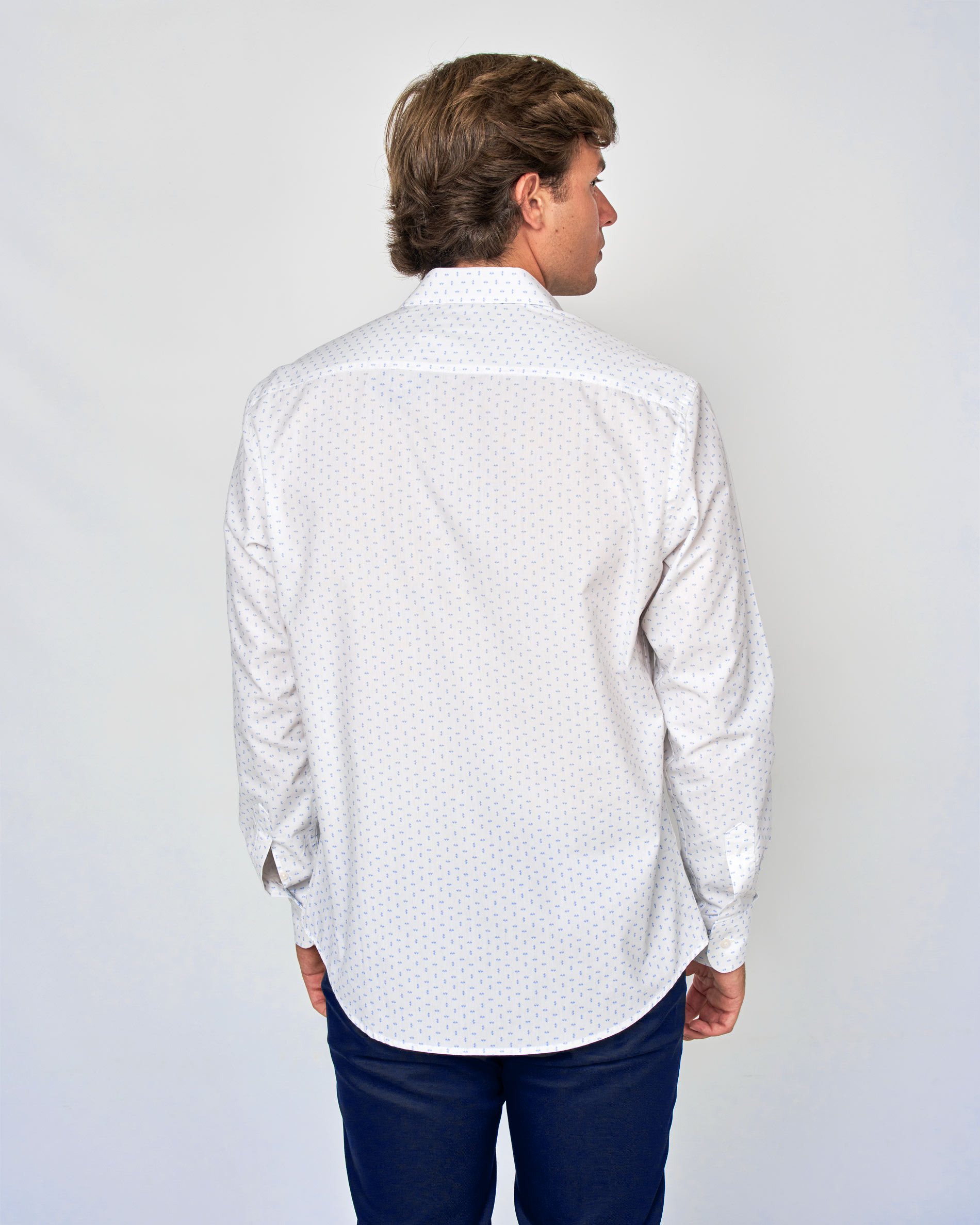 Camisa estampado - Spagnolo - Azul / Blanco Azul / Blanco-3
