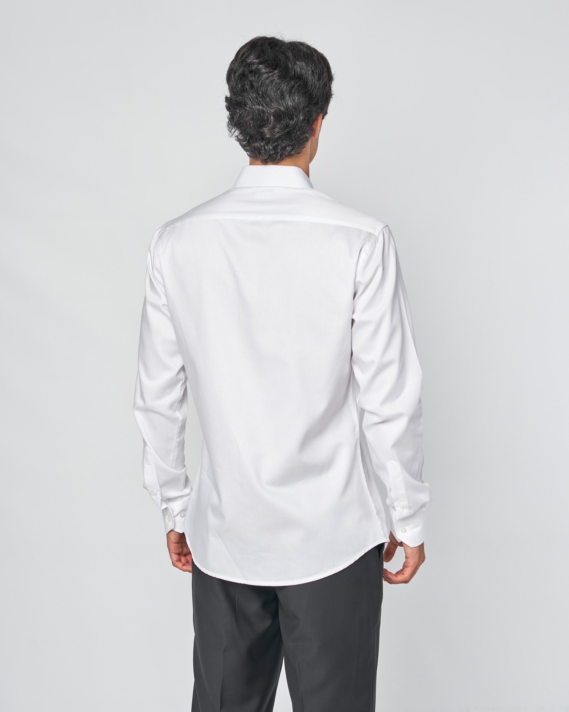 Camisa vestir dobby - Spagnolo - Blanco Blanco-2