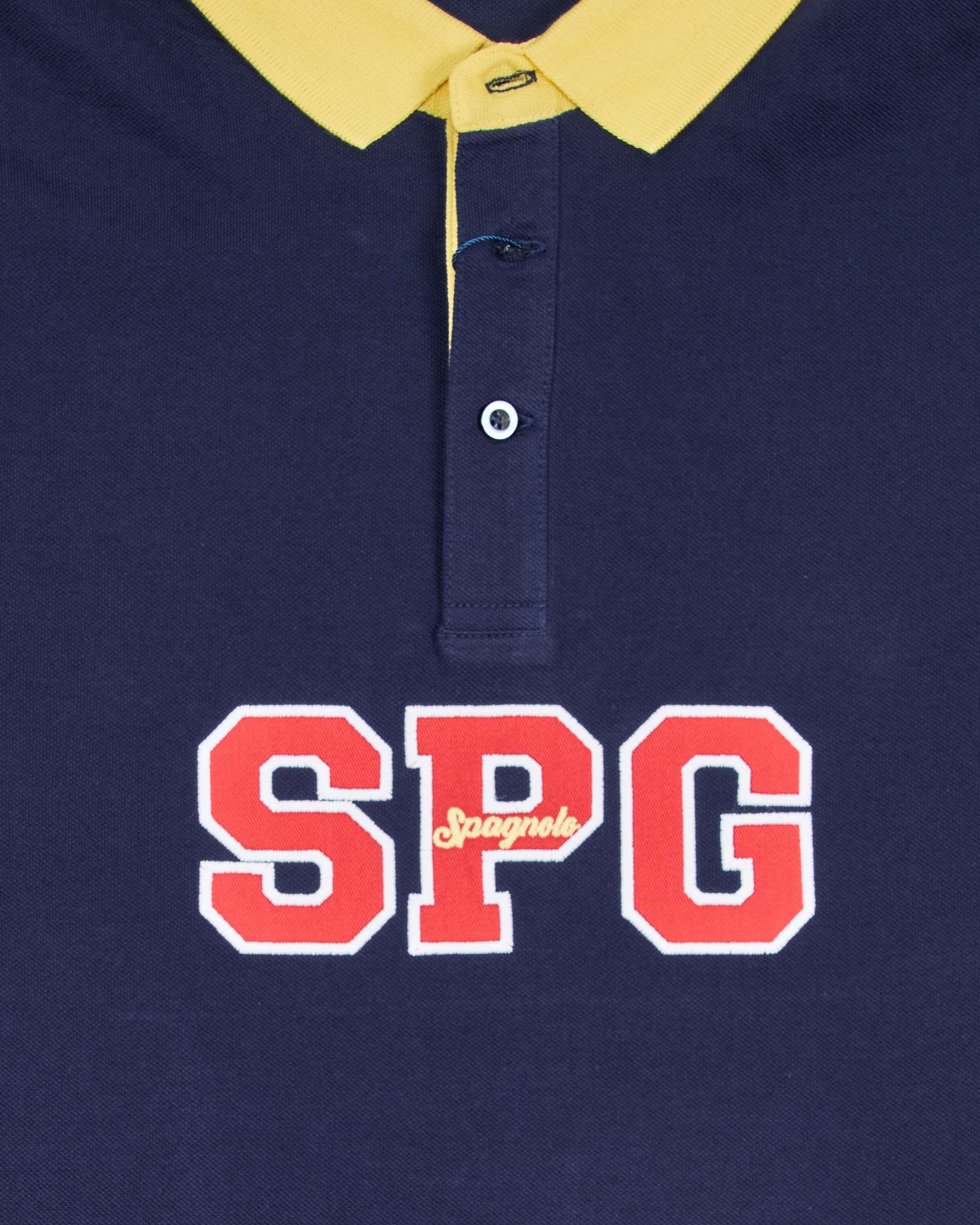 Polo piqué - Spagnolo - Azul marino Azul marino-4