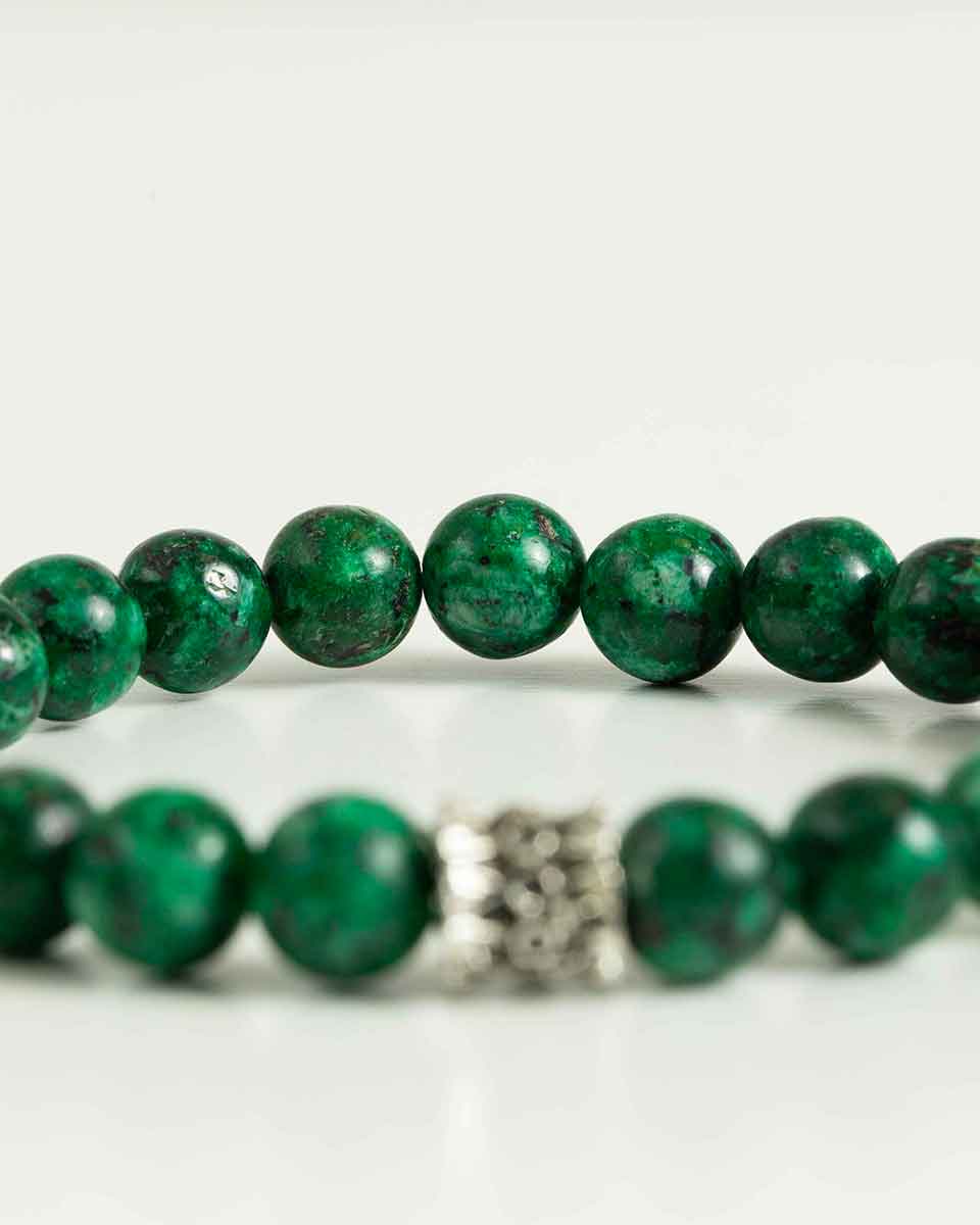 Pulsera de piedras verdes - PuroEgo - Verde Verde-3