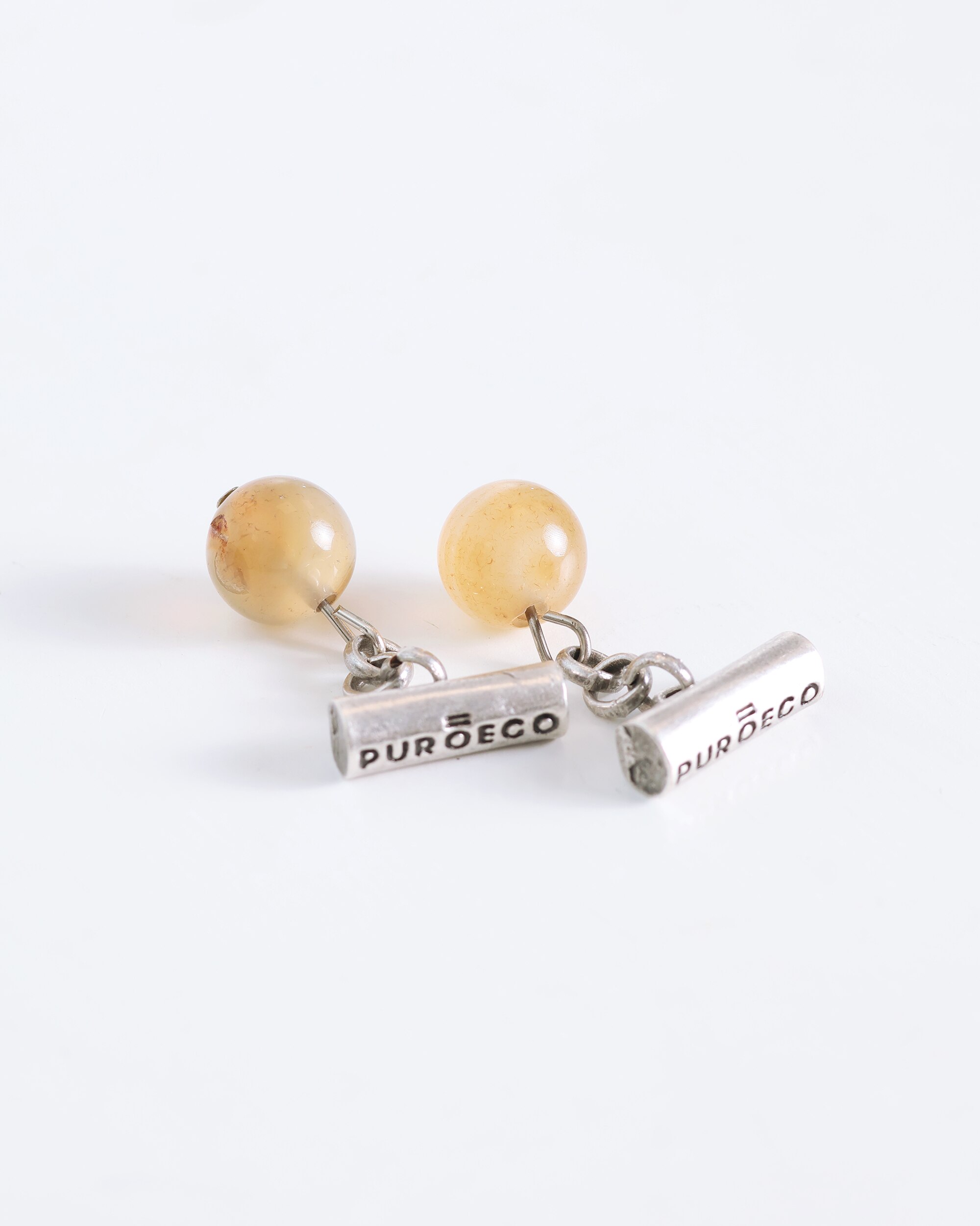 Gemelos de hombre de piedra natural - PuroEgo - Marrón claro Marrón claro-3