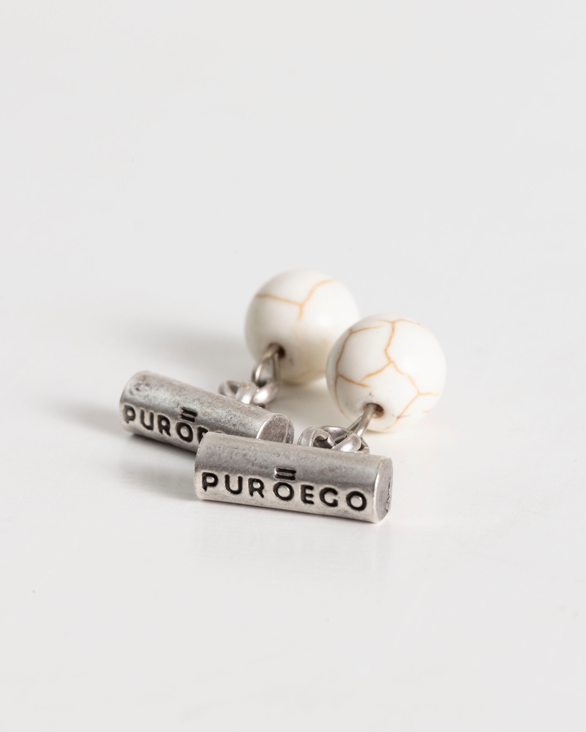 Imagen 0 de Gemelos de hombre de piedra natural Blanco