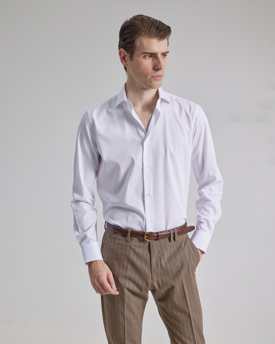 Cuello Italiano Corte Inglés Puroego Camisas Camisa Vestir De