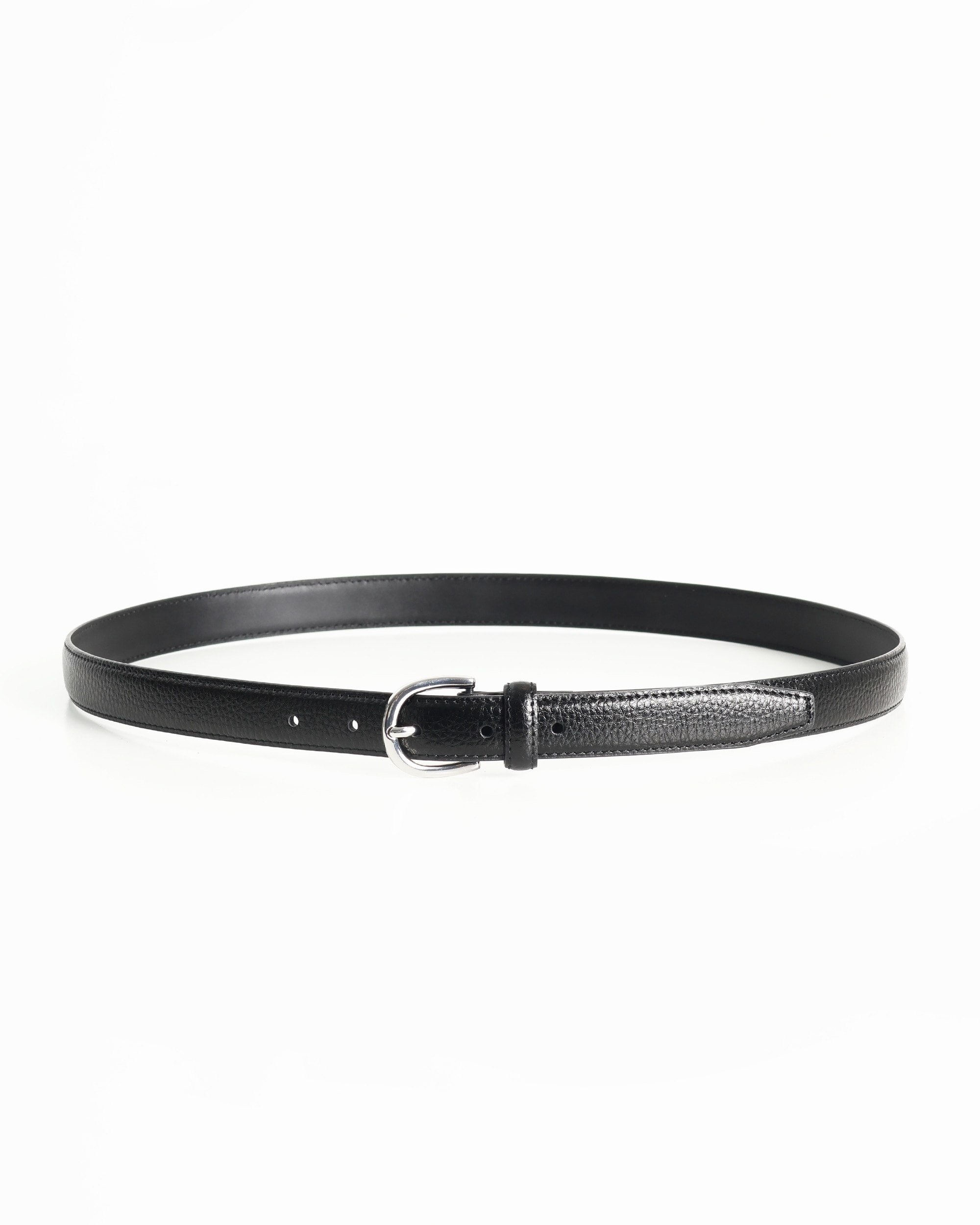 Cinturón de hombre de piel color - PuroEgo - Negro Negro-2