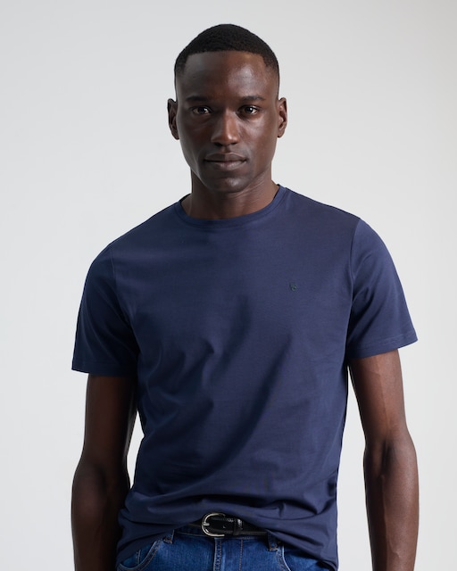 Imagen 0 de Camiseta básica algodón de hombre